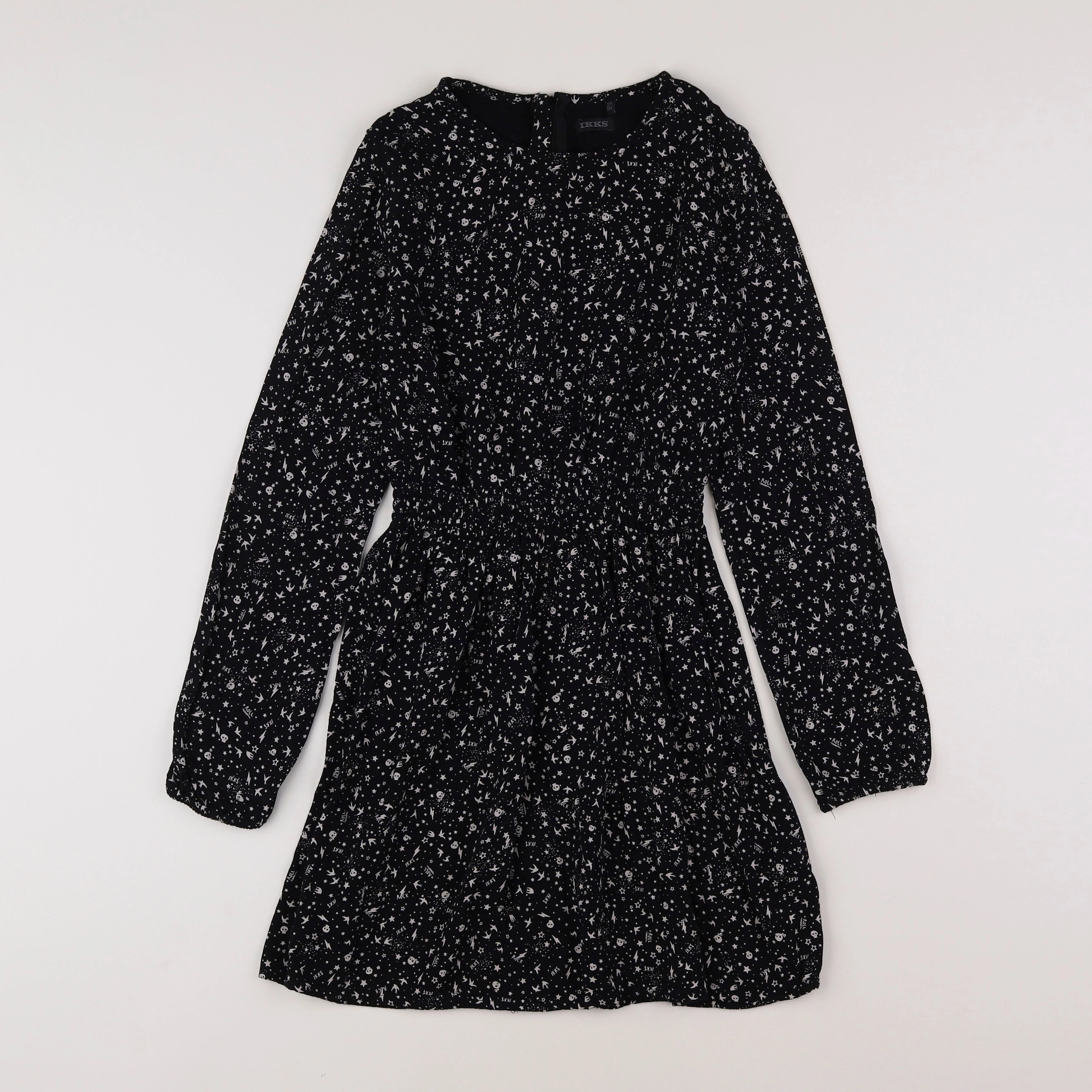 IKKS - robe noir - 12 ans