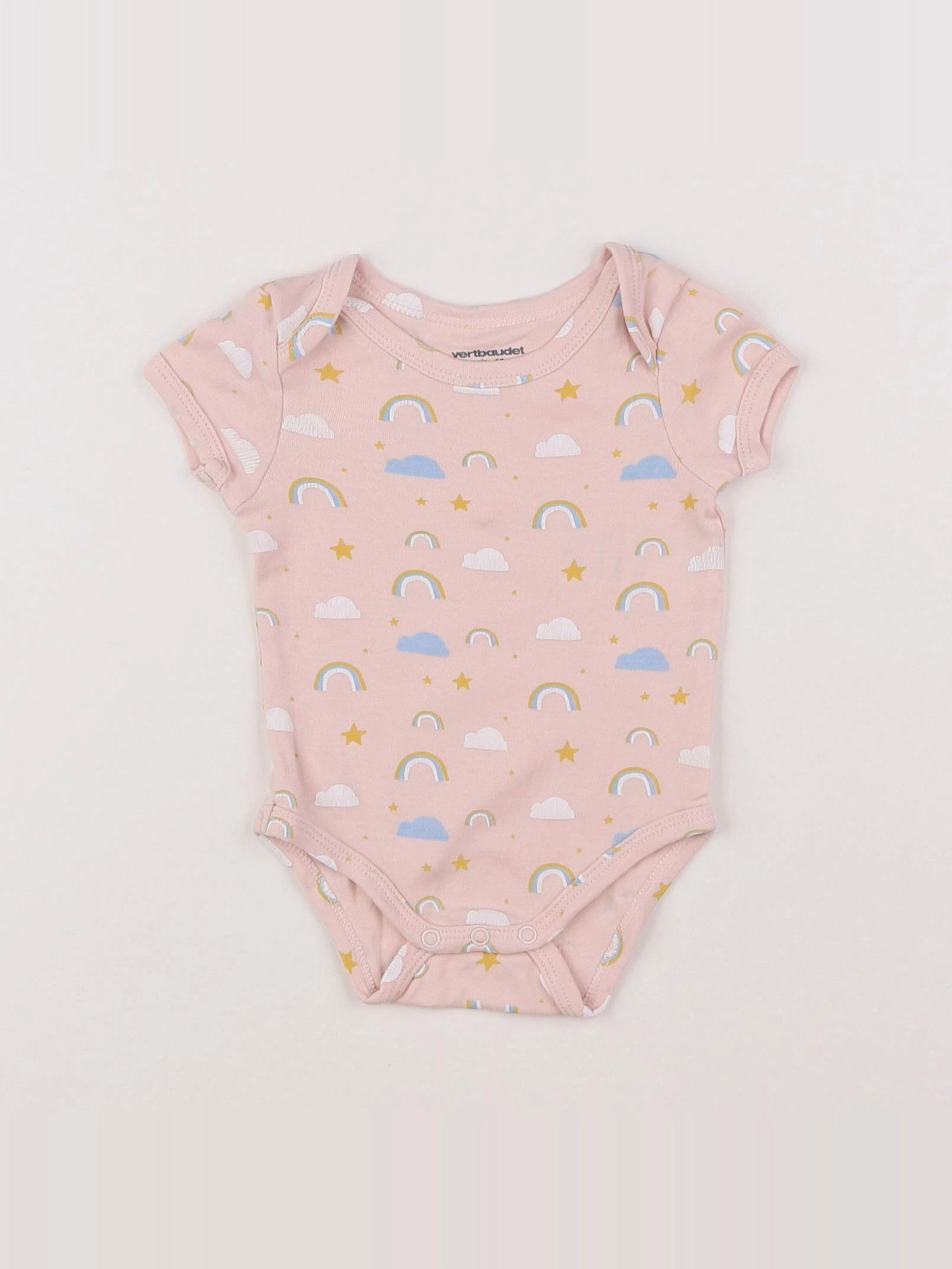 Vertbaudet - body multicolore - 3 mois