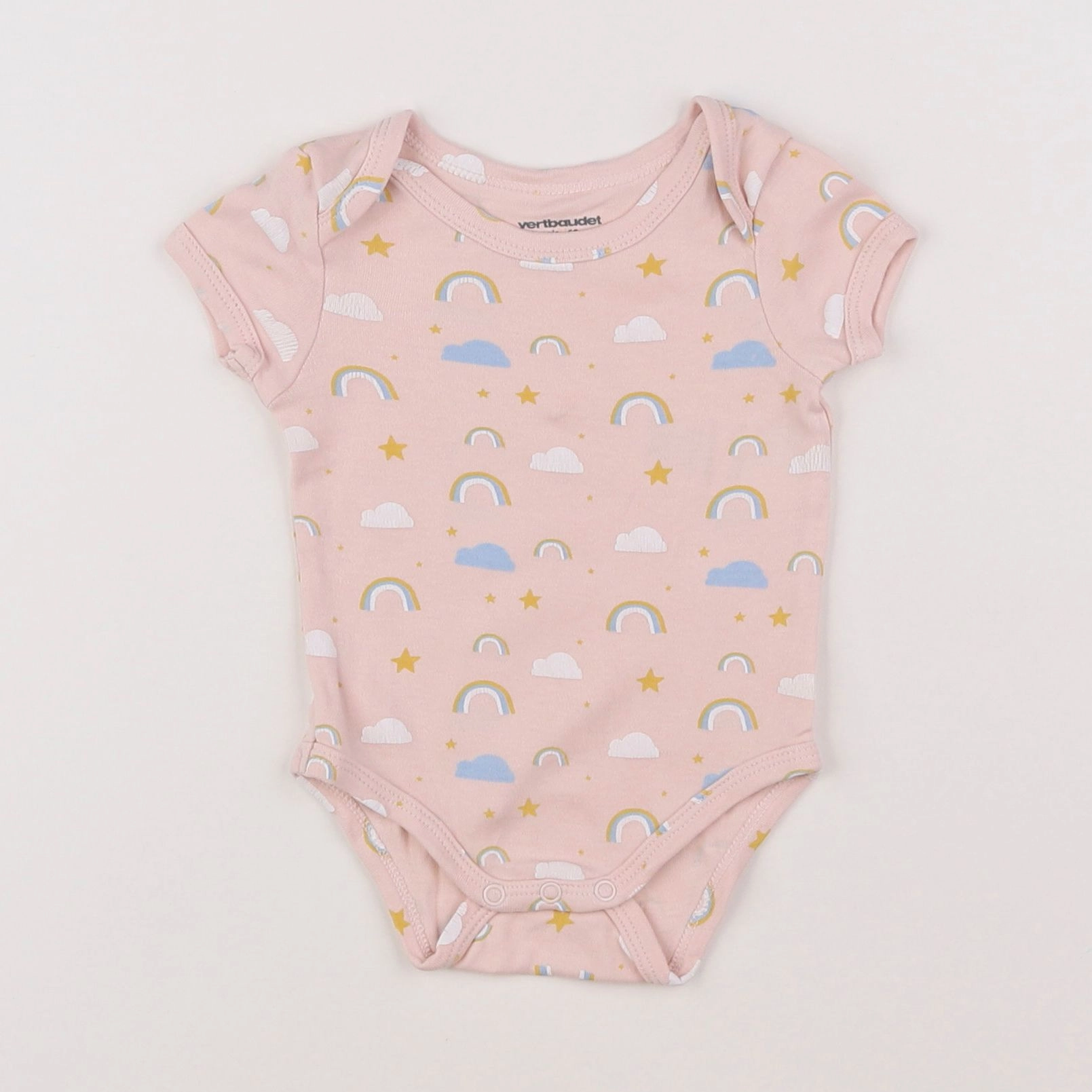 Vertbaudet - body multicolore - 3 mois