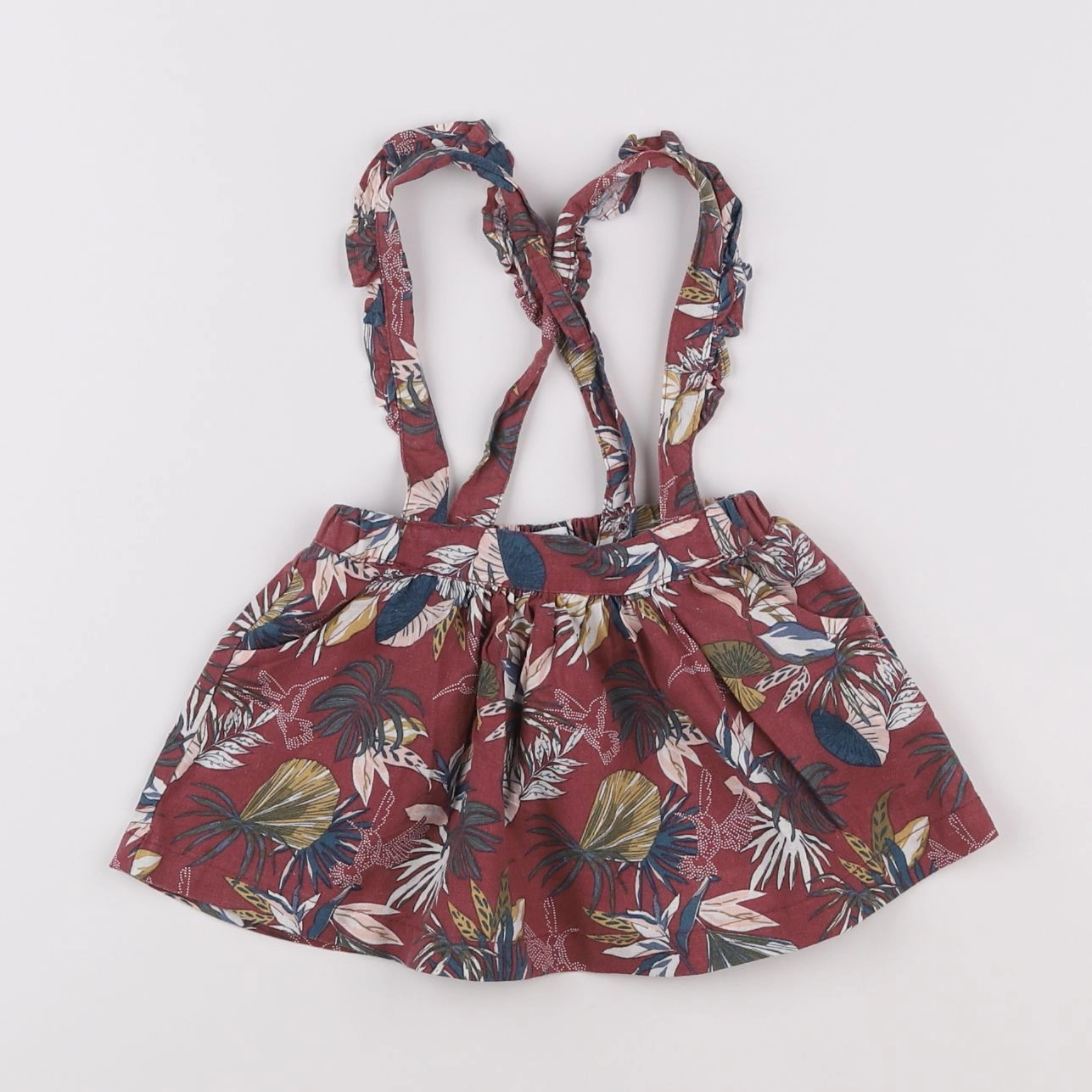 Vertbaudet - robe multicolore - 6 mois