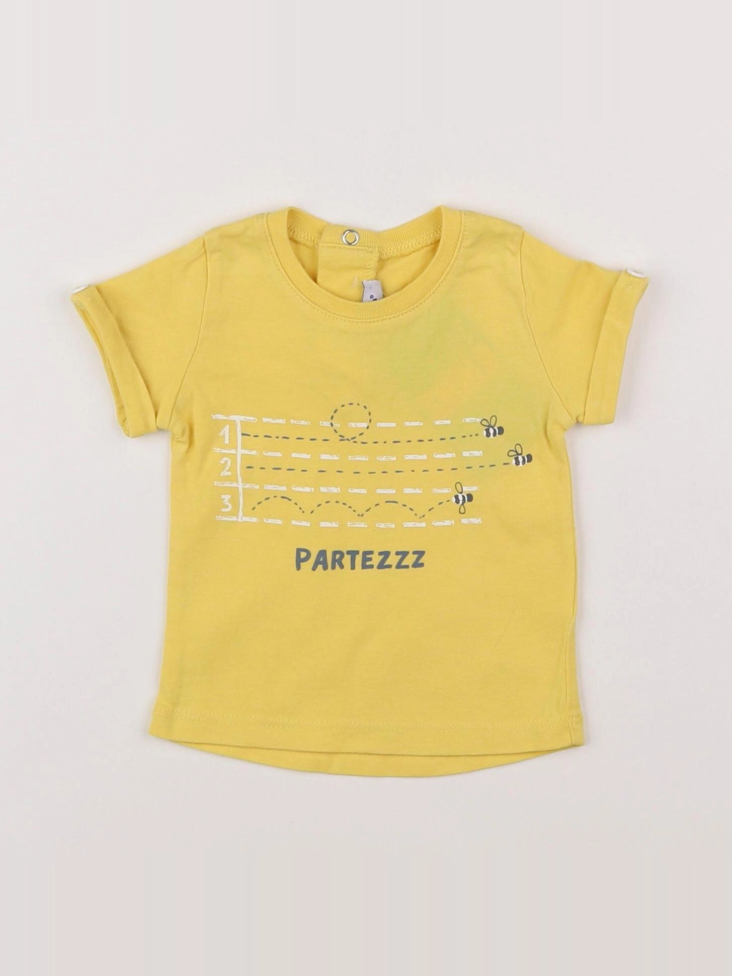 Absorba - tee-shirt jaune - 3 mois
