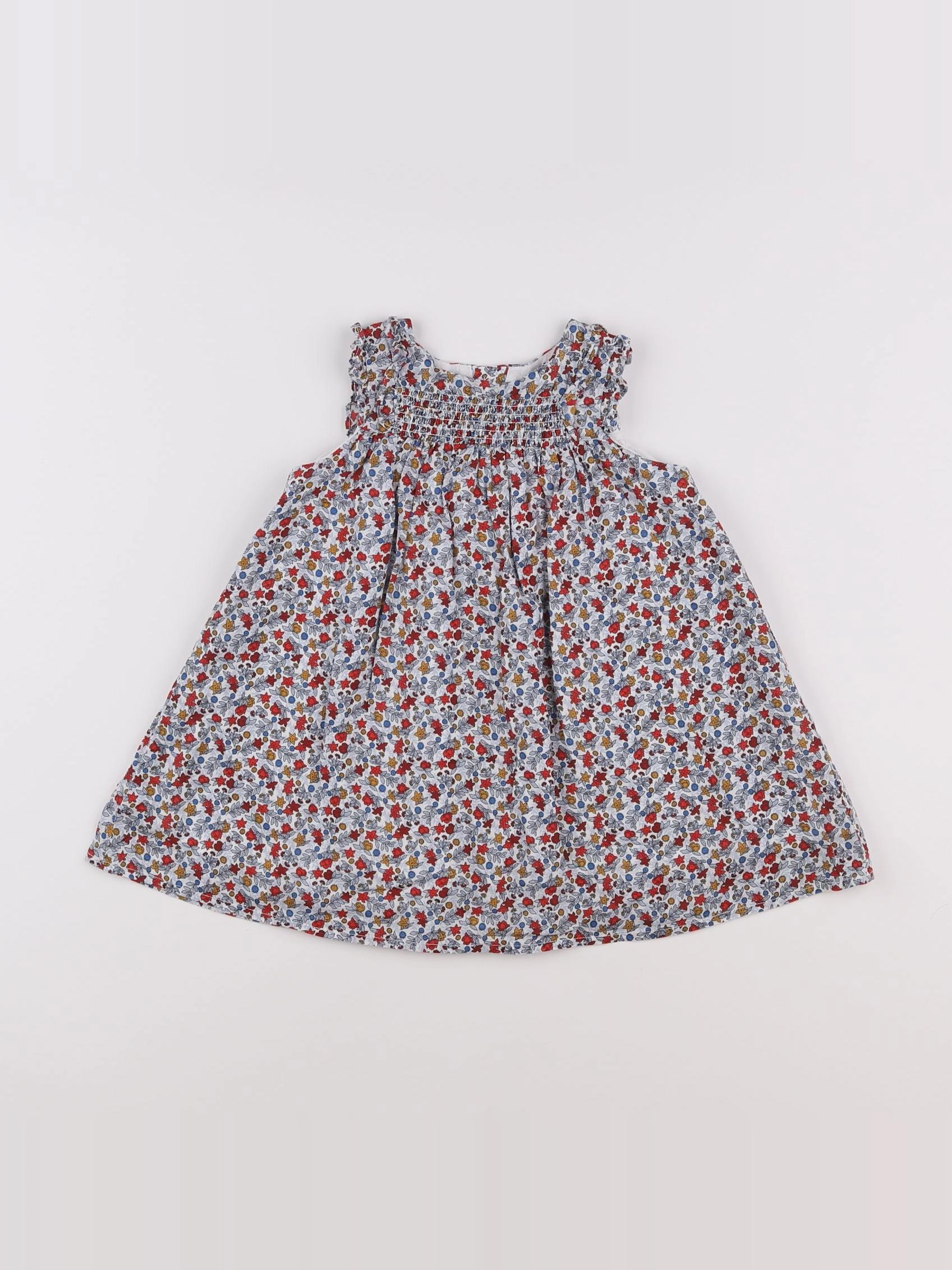 Boutchou - robe multicolore - 9 mois