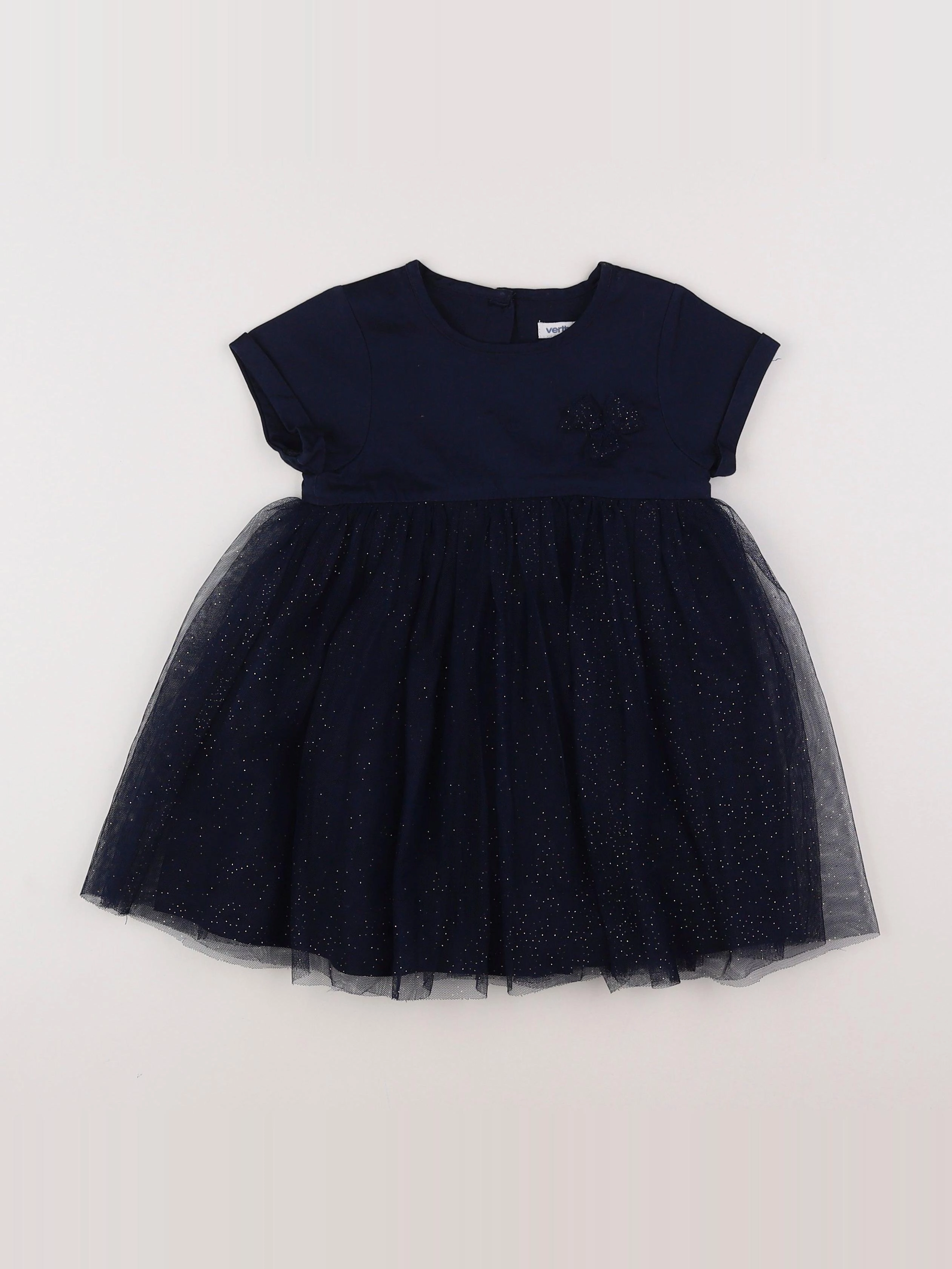 Vertbaudet - robe bleu - 18 mois