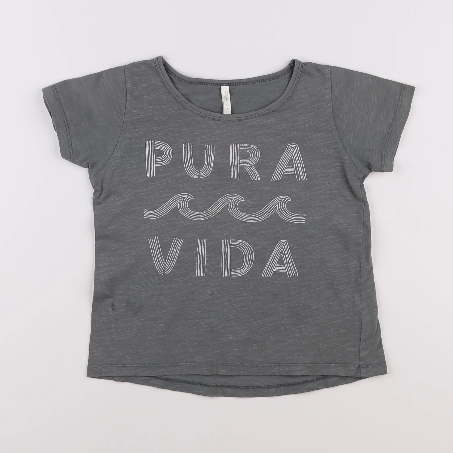 Rylee + Cru - tee-shirt gris - 4/5 ans