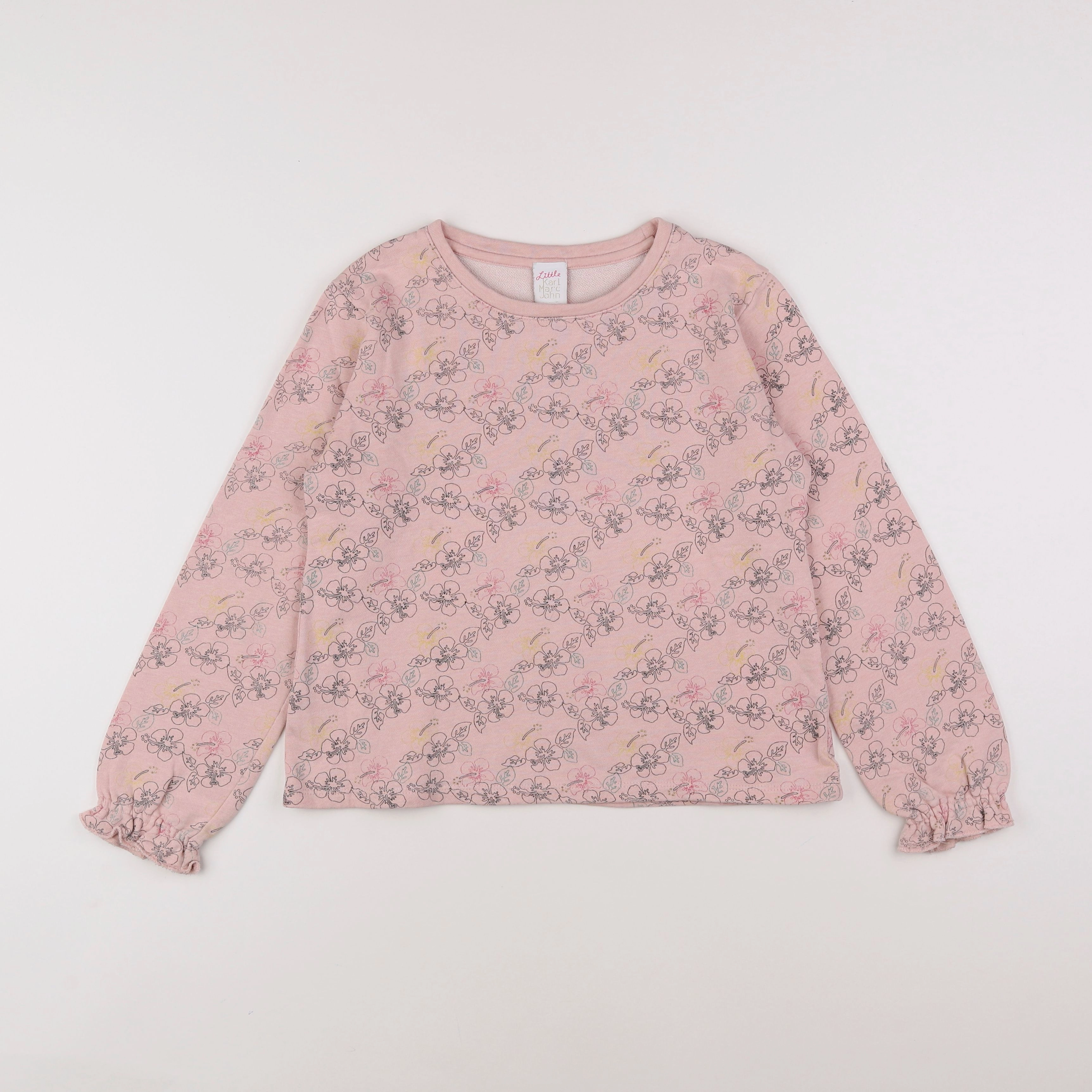 Little Karl Marc John - sweat rose - 10 ans