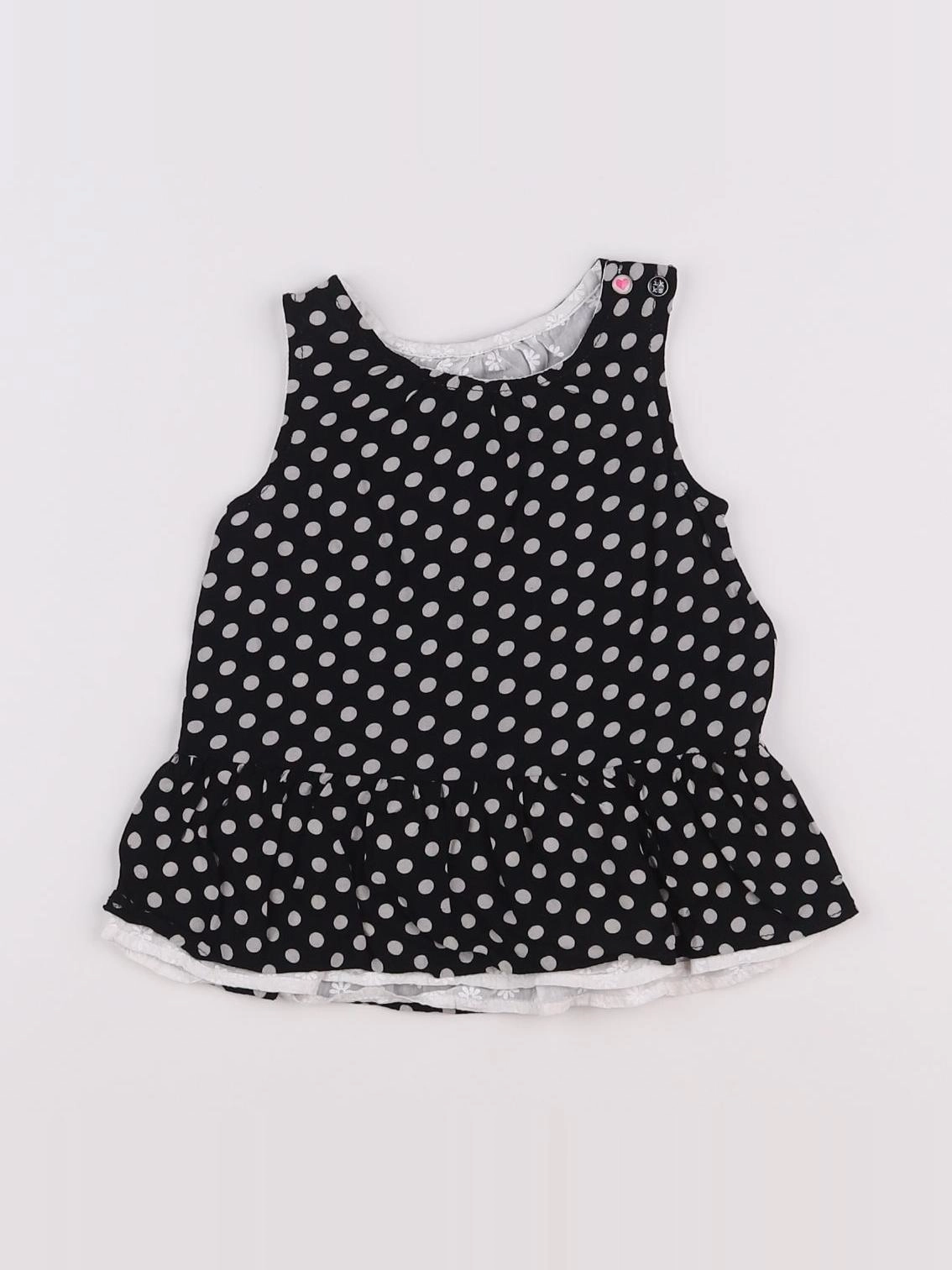 IKKS - blouse noir - 3 mois