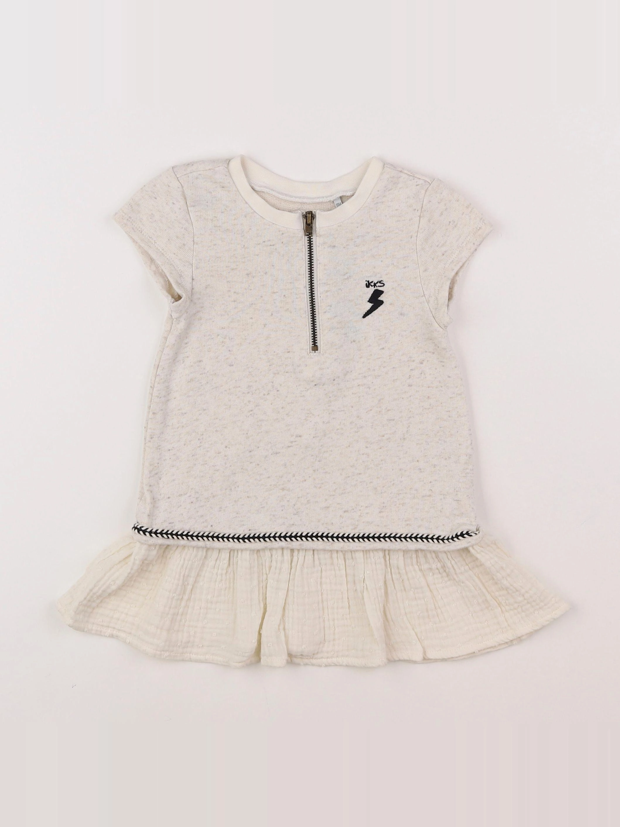 IKKS - robe beige - 18 mois