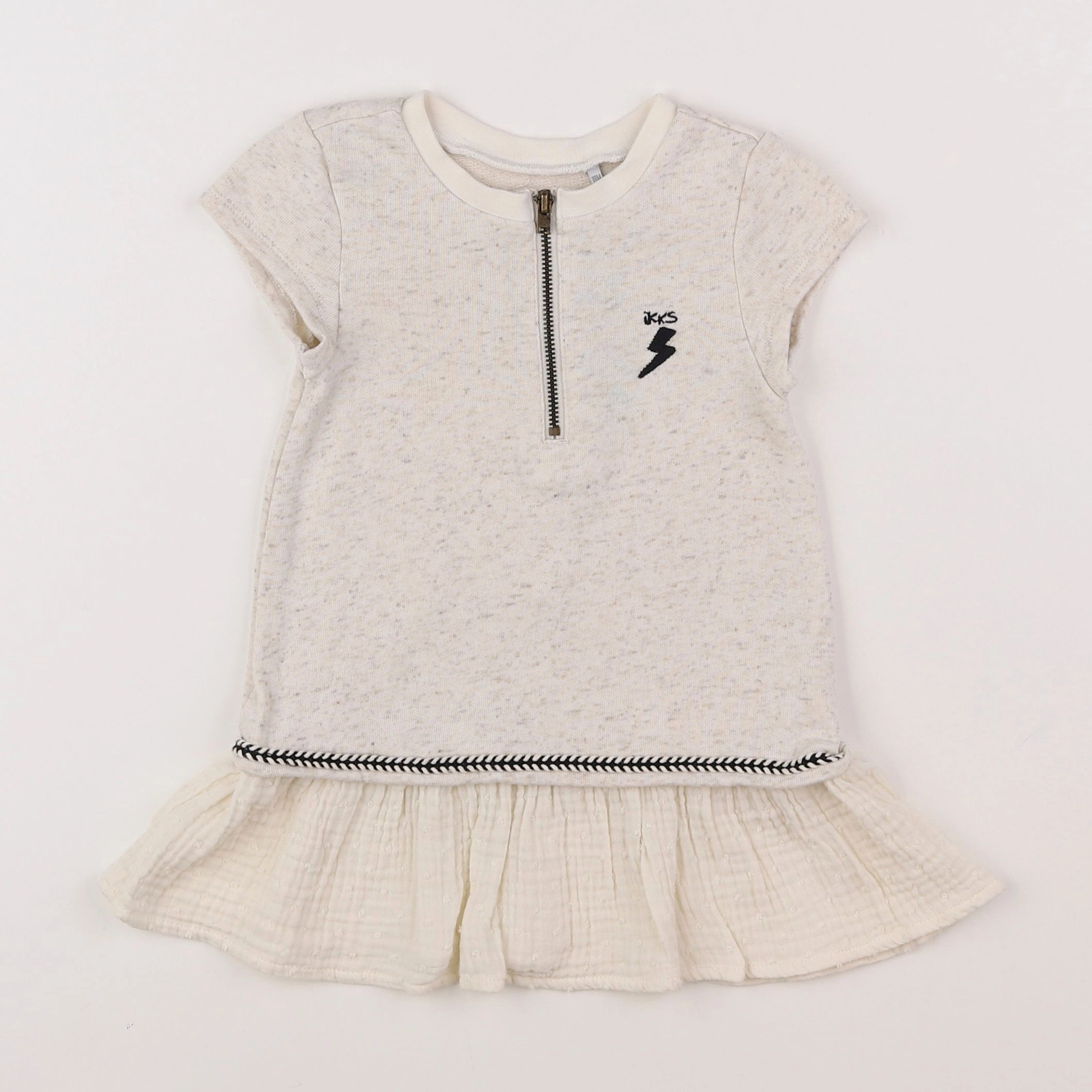 IKKS - robe beige - 18 mois