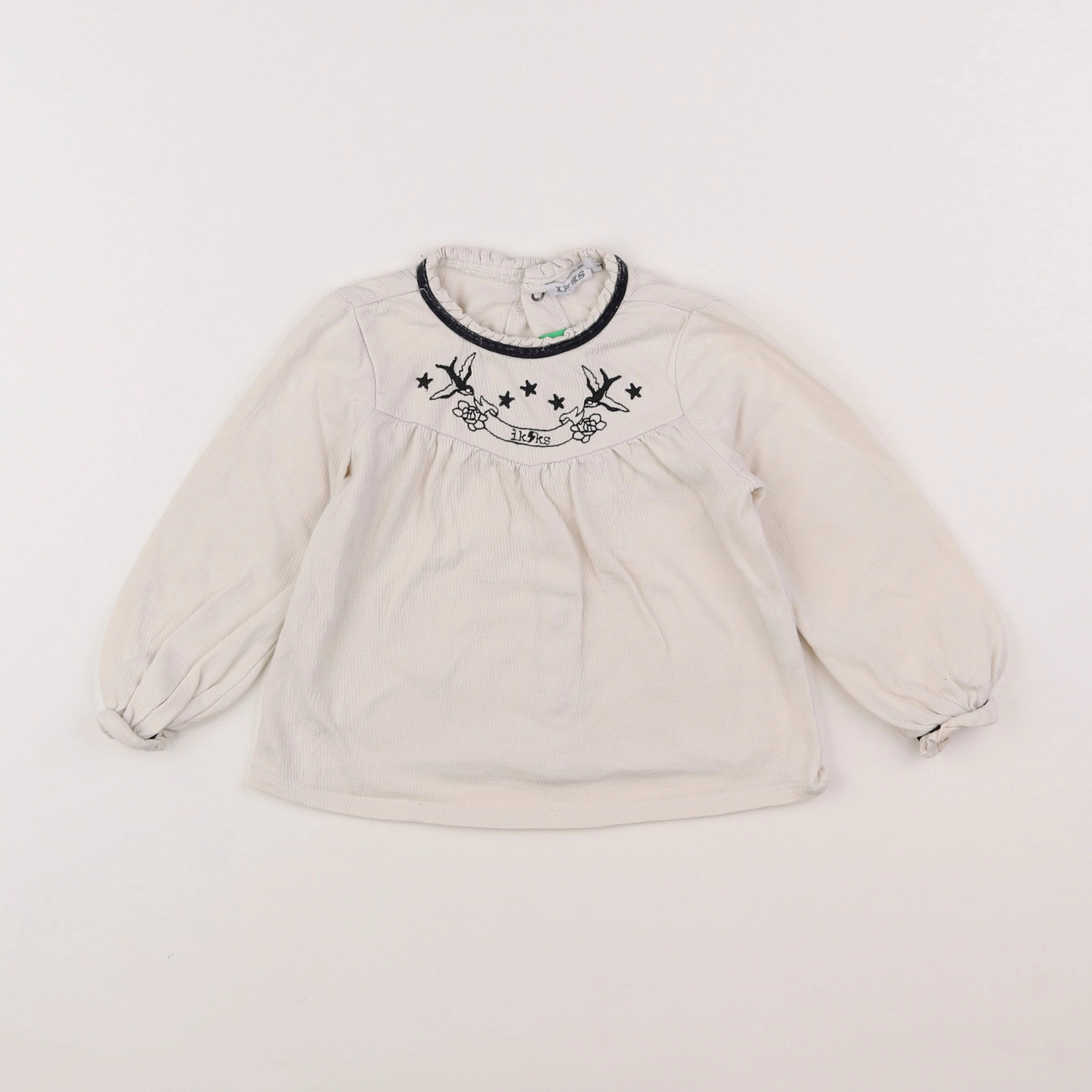 IKKS - blouse beige - 2 ans