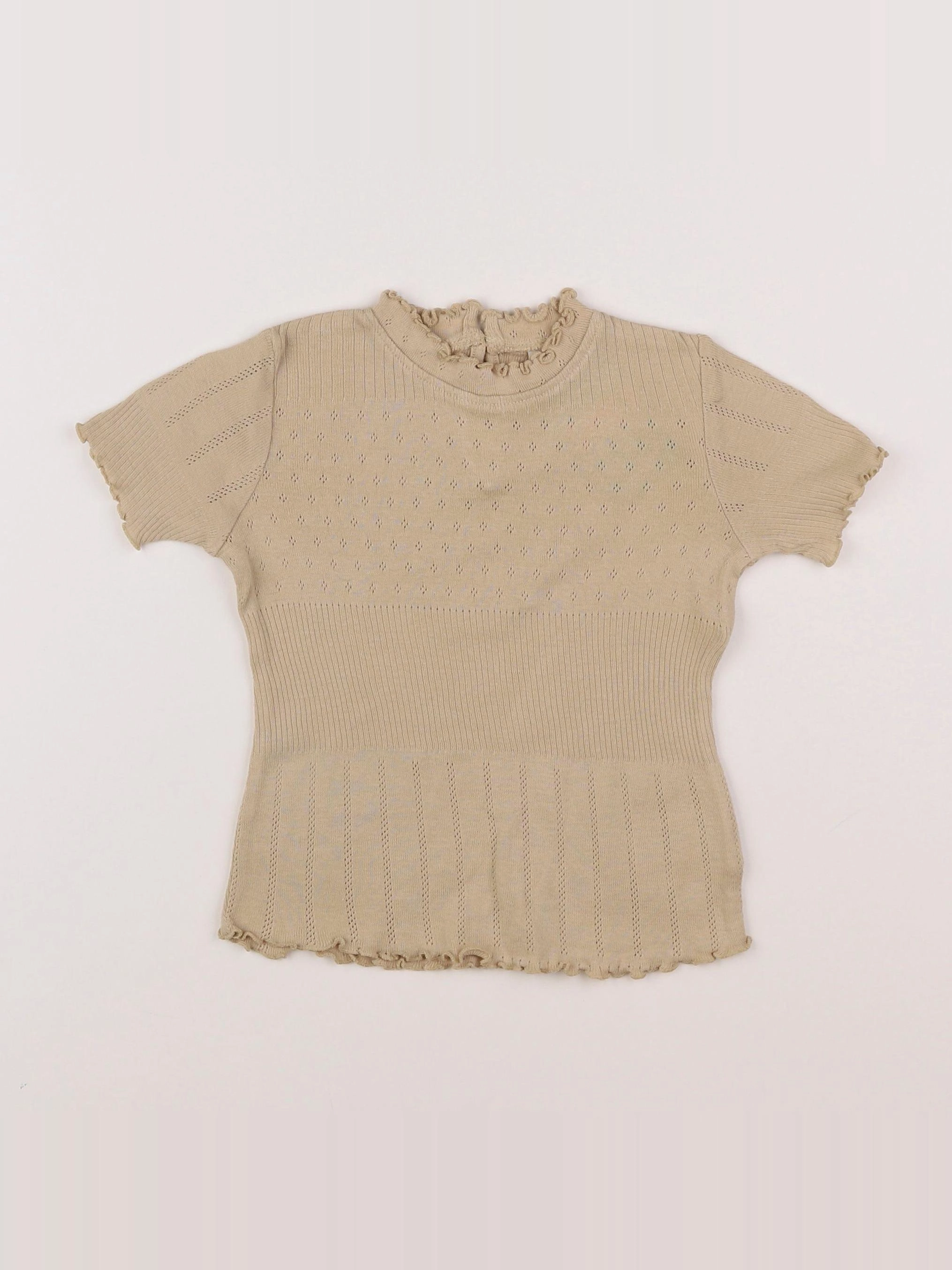 H&M - tee-shirt marron - 18 mois