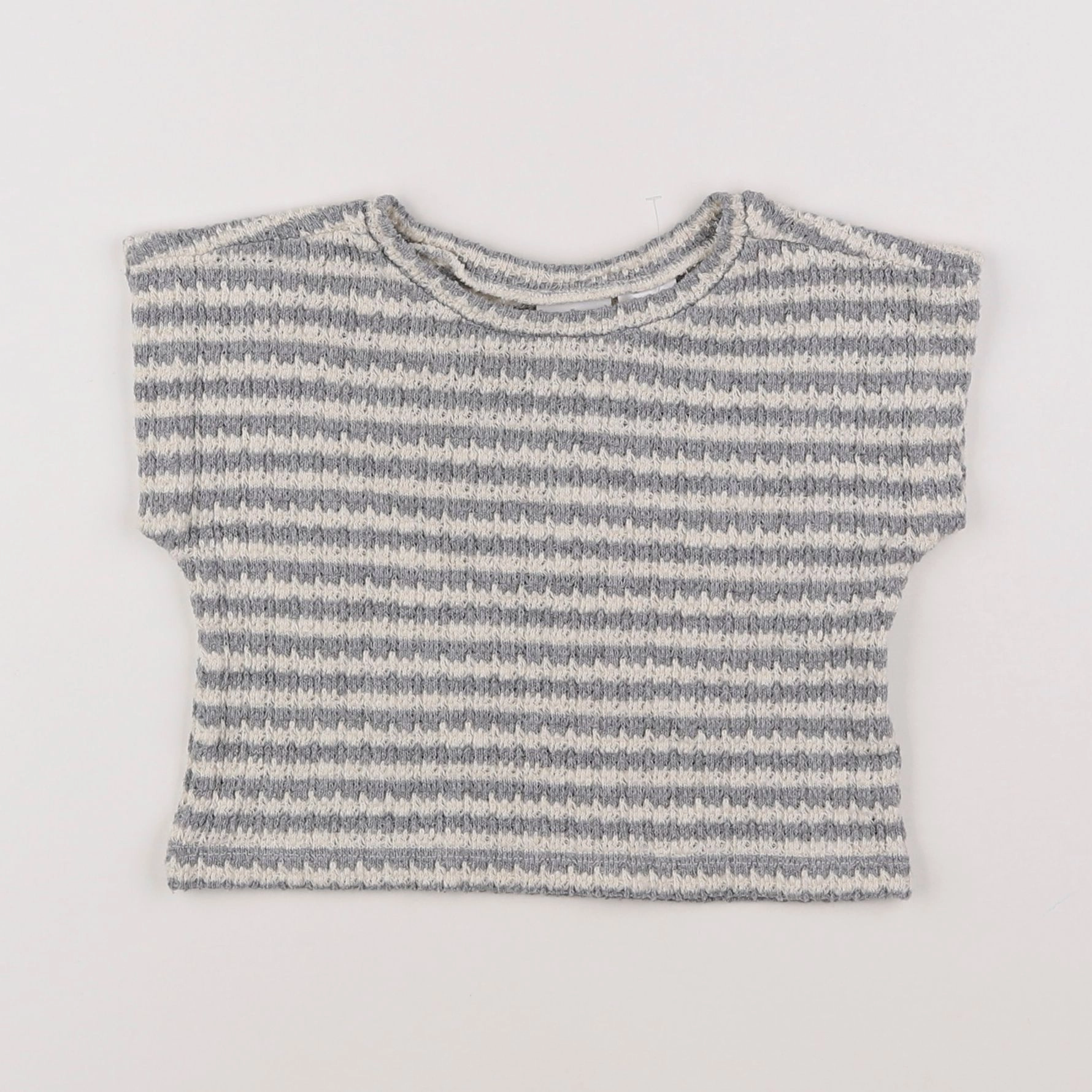 Zara - pull gris - 12/18 mois