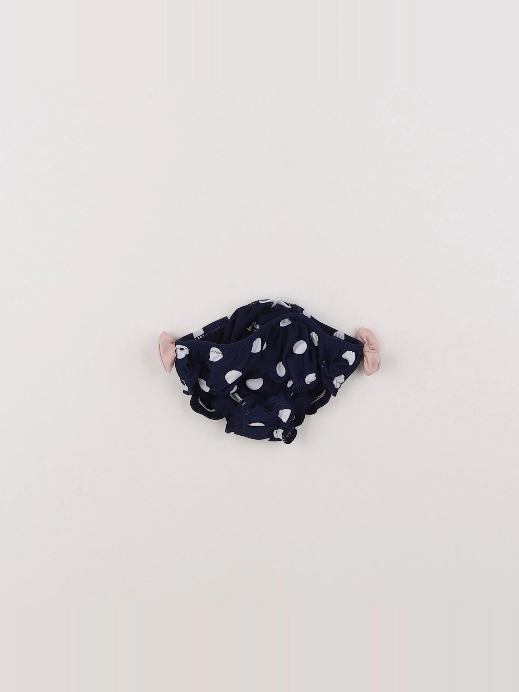 Vertbaudet - maillot de bain bleu - 6 mois
