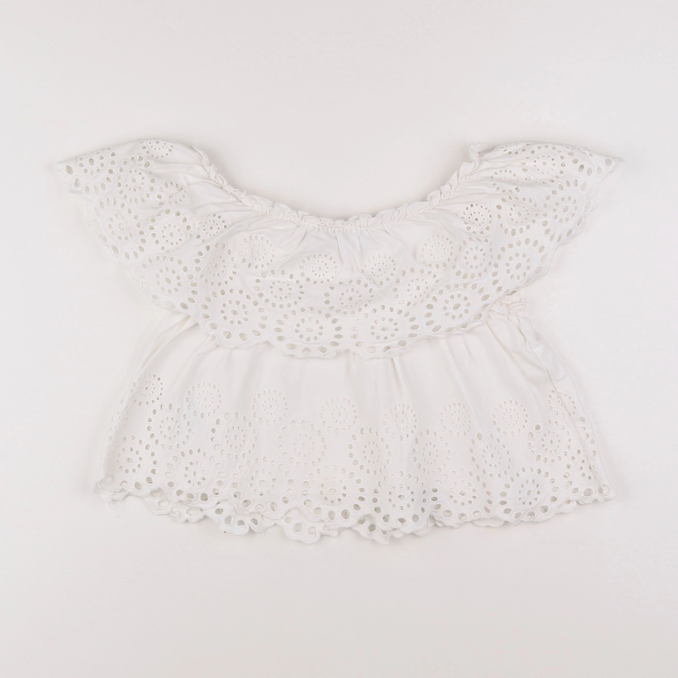 Mayoral - blouse blanc - 9 ans