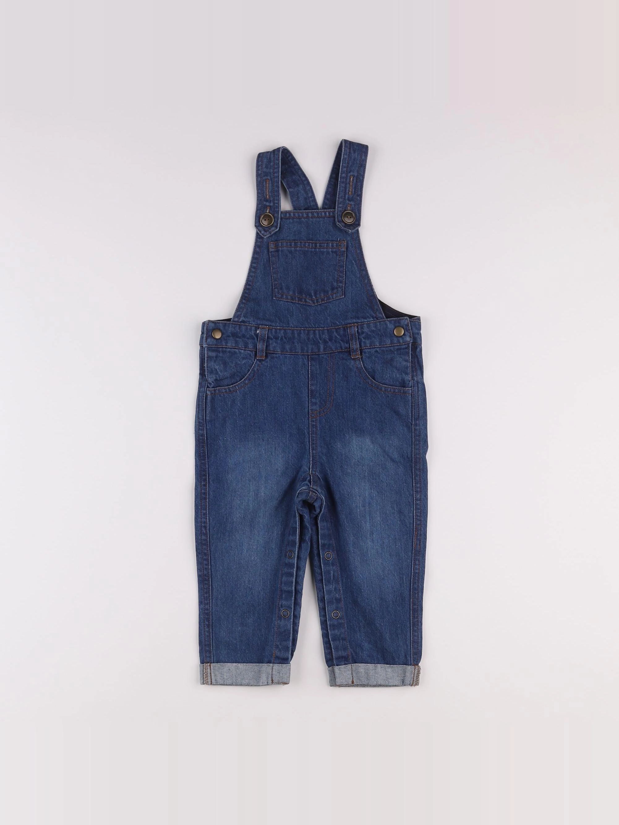 Boutchou - salopette bleu - 12 mois