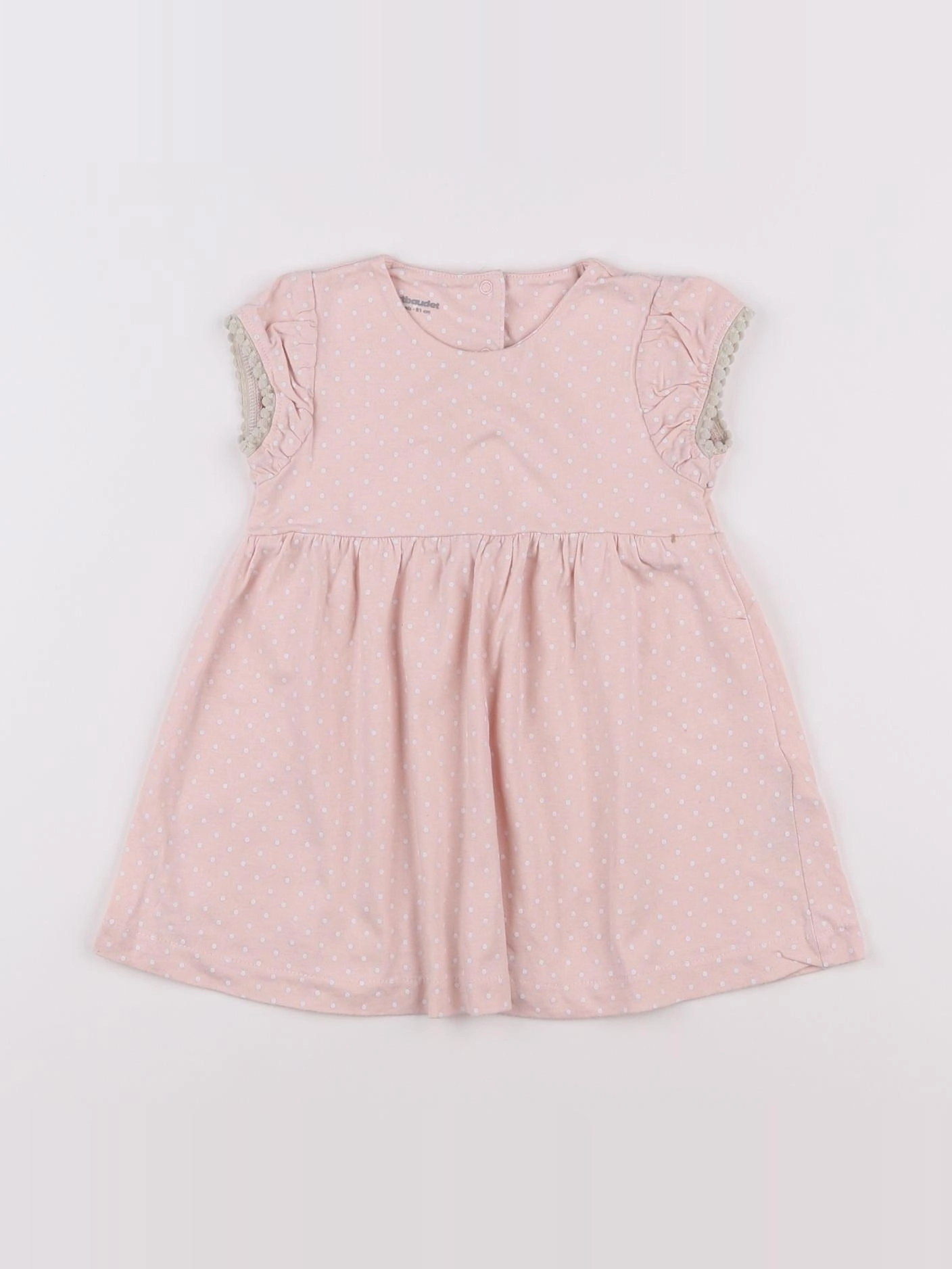 Vertbaudet - robe rose - 18 mois