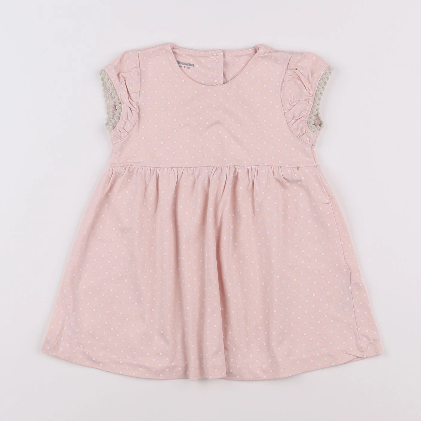 Vertbaudet - robe rose - 18 mois