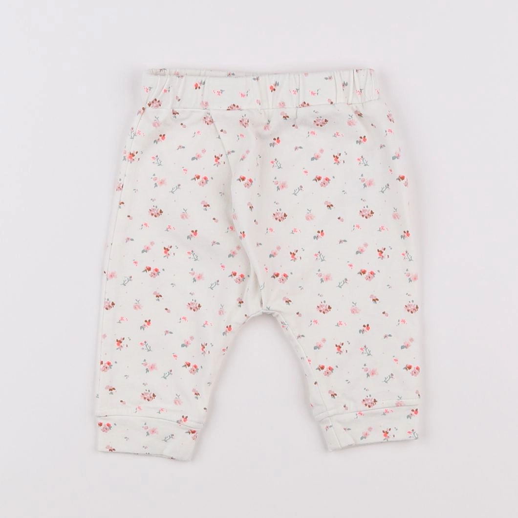 Vertbaudet - legging blanc - 6 mois