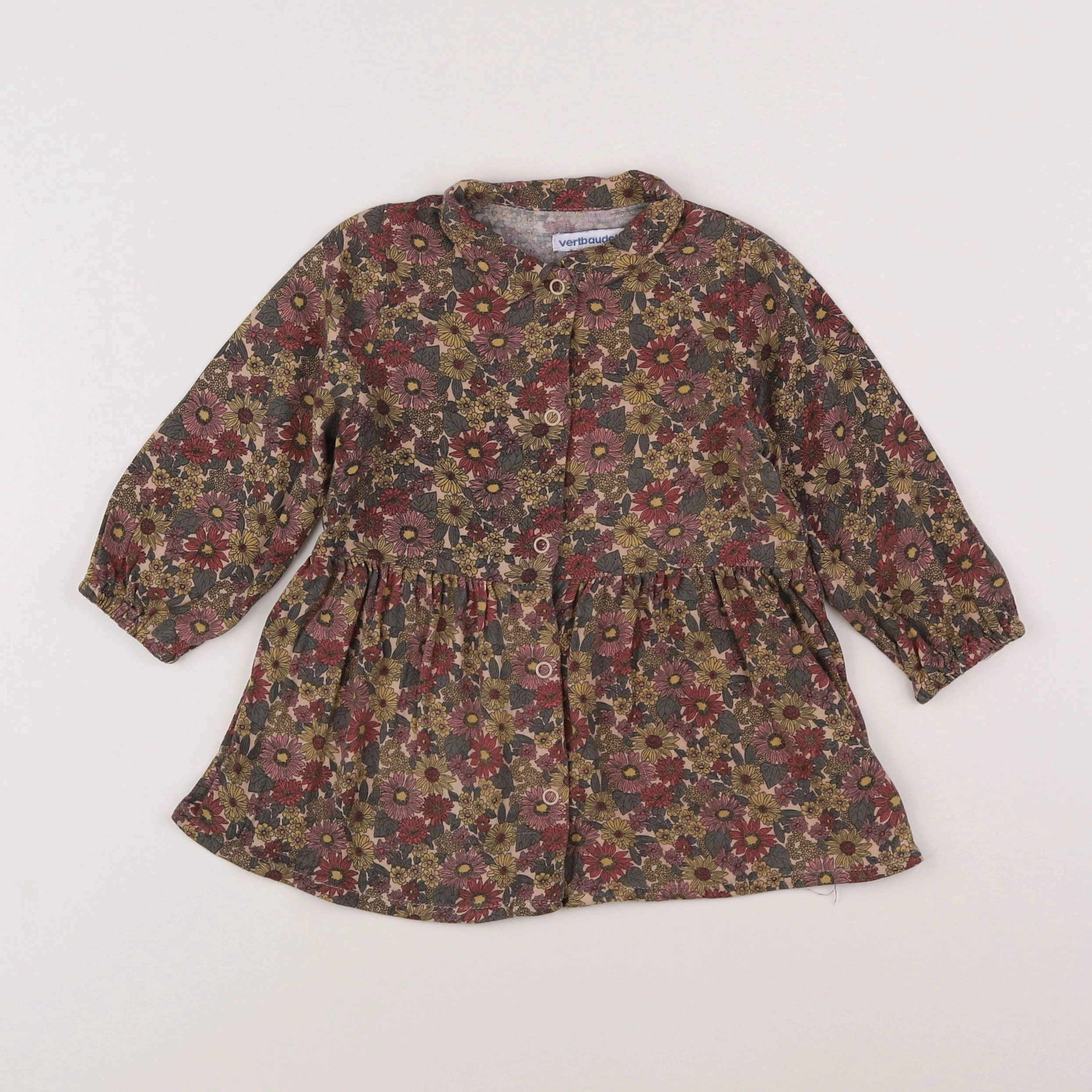 Vertbaudet - robe rose - 18 mois