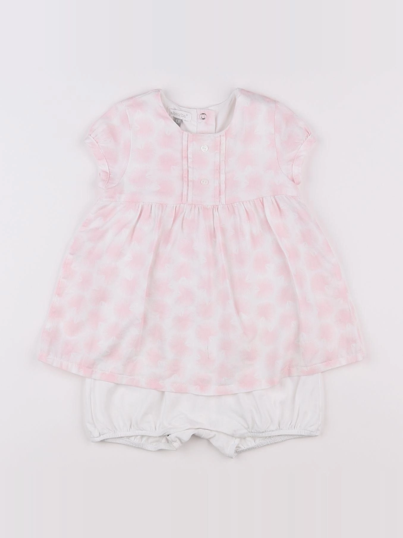 Absorba - robe blanc - 18 mois