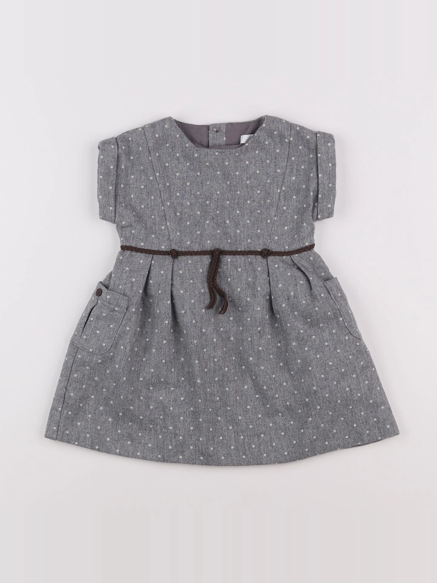 Jacadi - robe gris - 12 mois