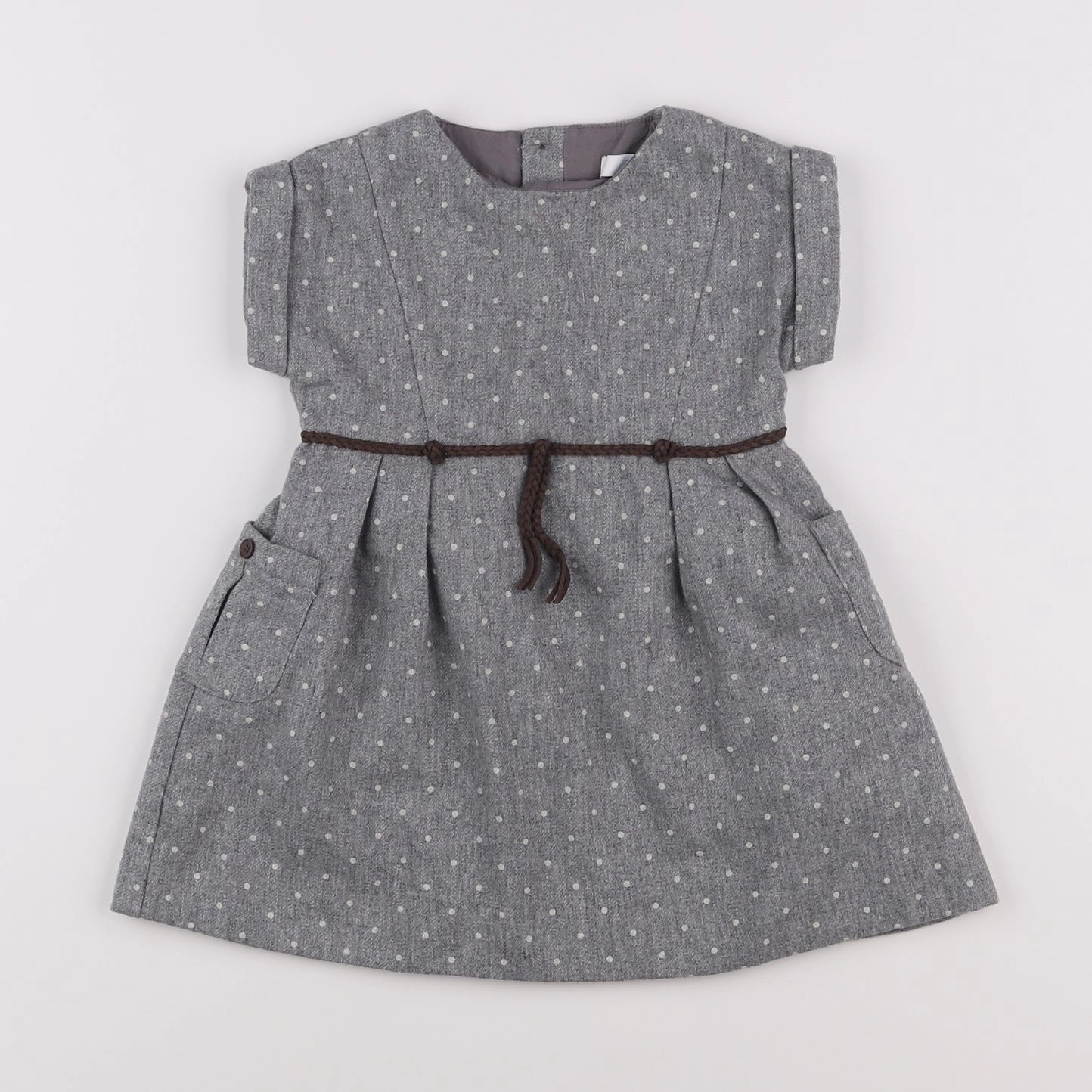 Jacadi - robe gris - 12 mois