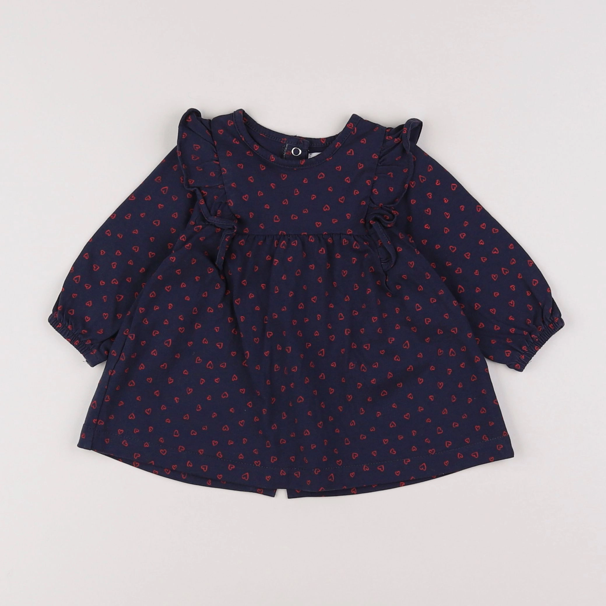 Vertbaudet - robe bleu - 3 mois