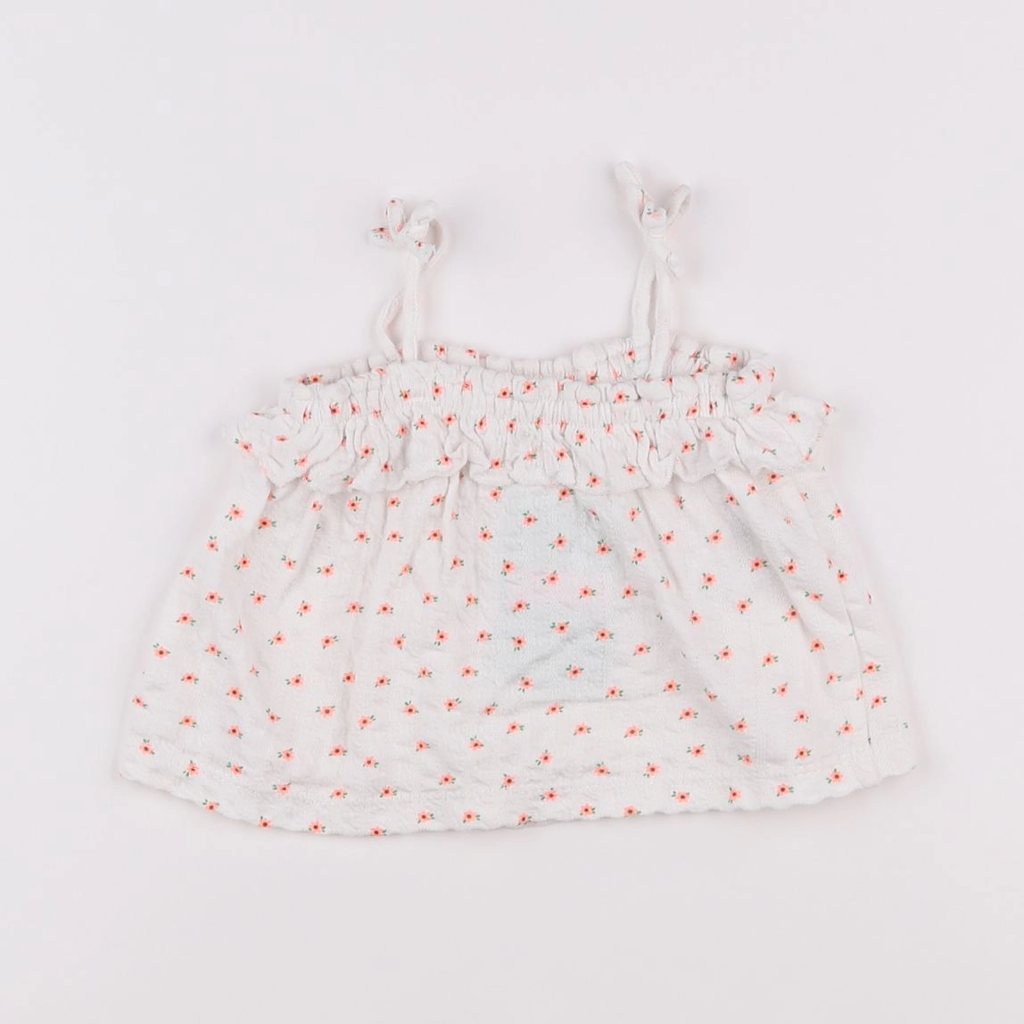 Zara - blouse blanc - 12/18 mois