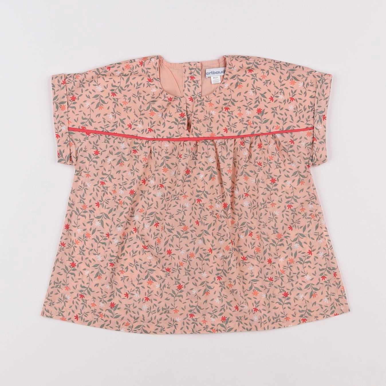 Vertbaudet - blouse rose - 2 ans