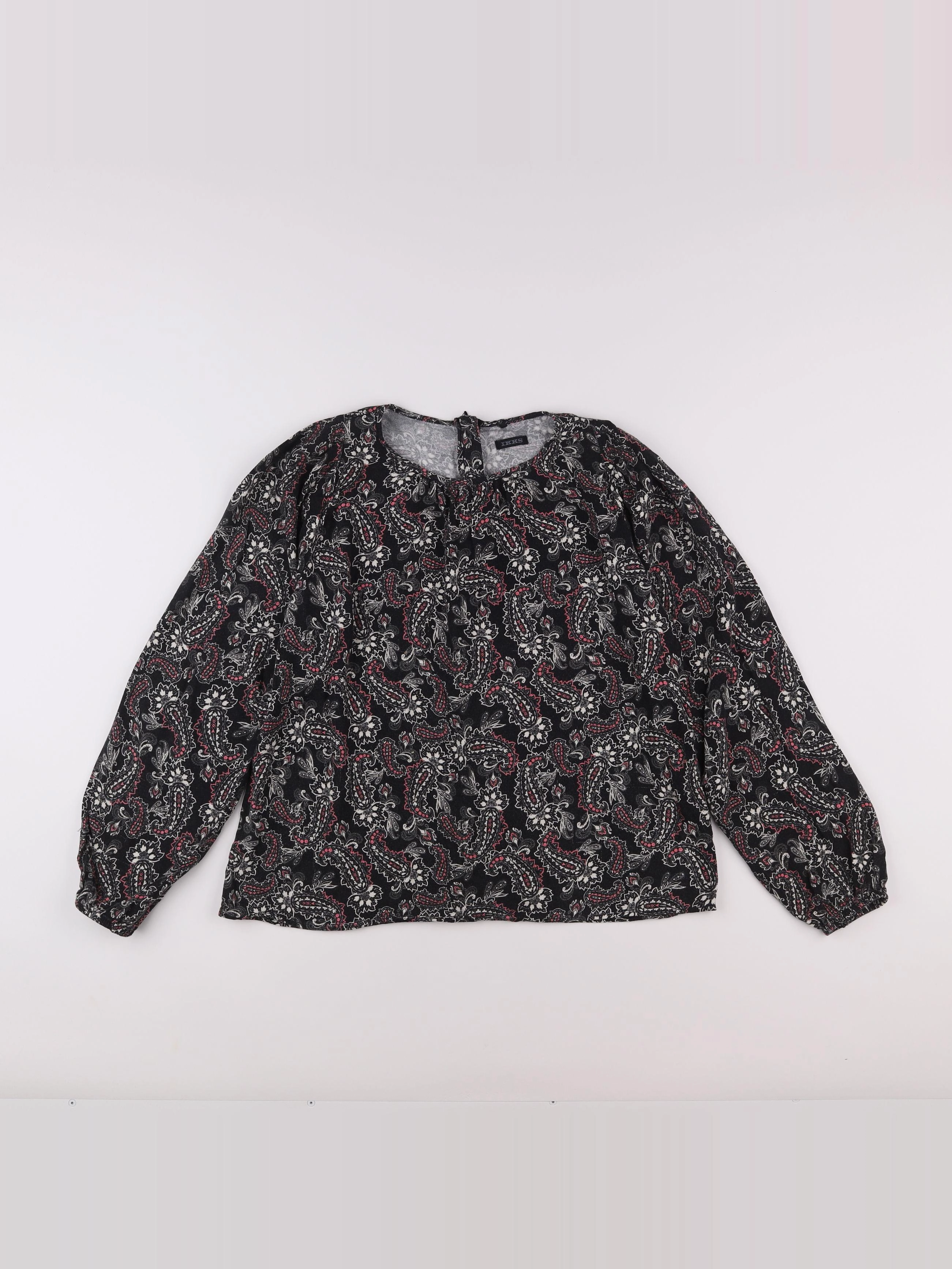 IKKS - blouse noir - 12 ans