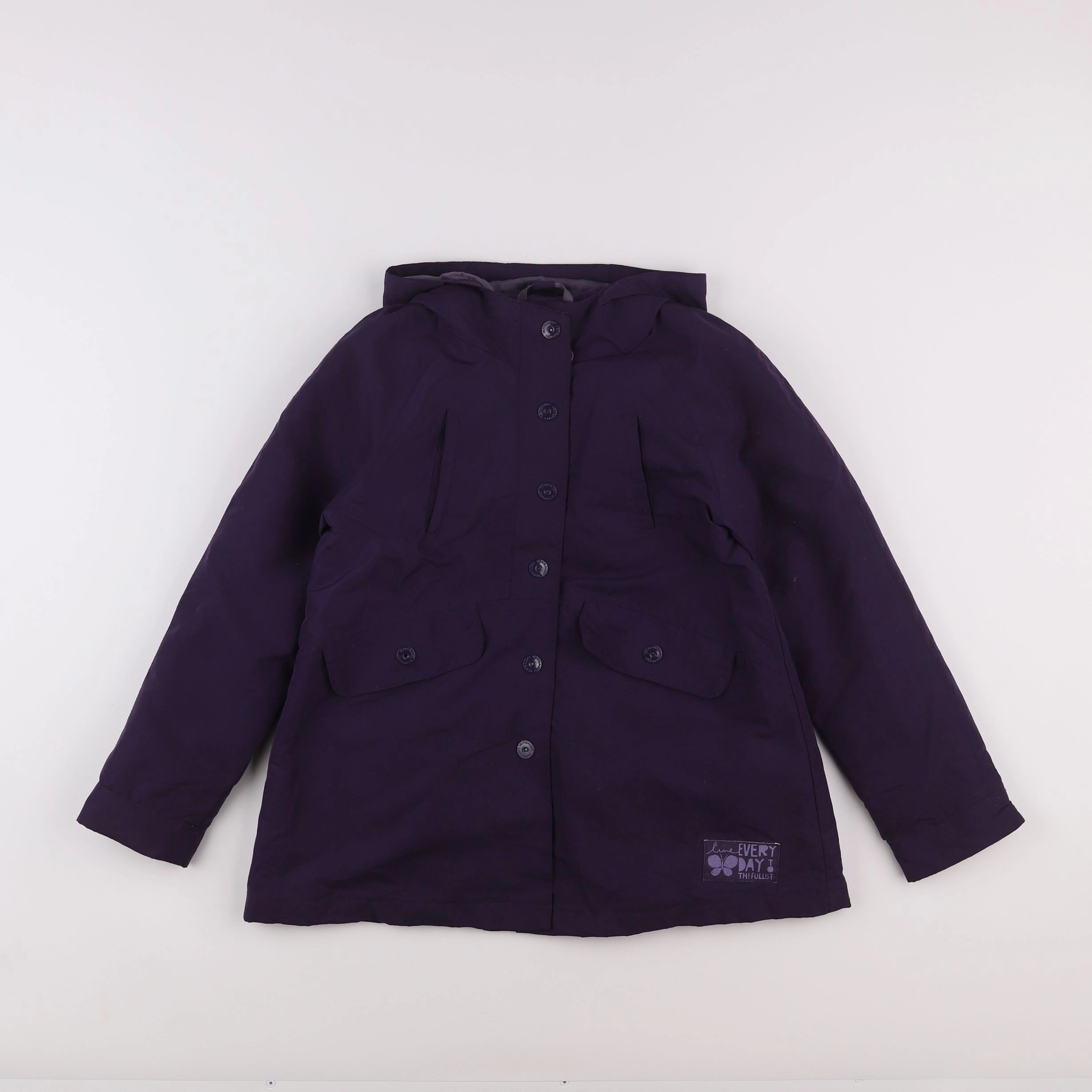 Vertbaudet - parka violet - 9 ans