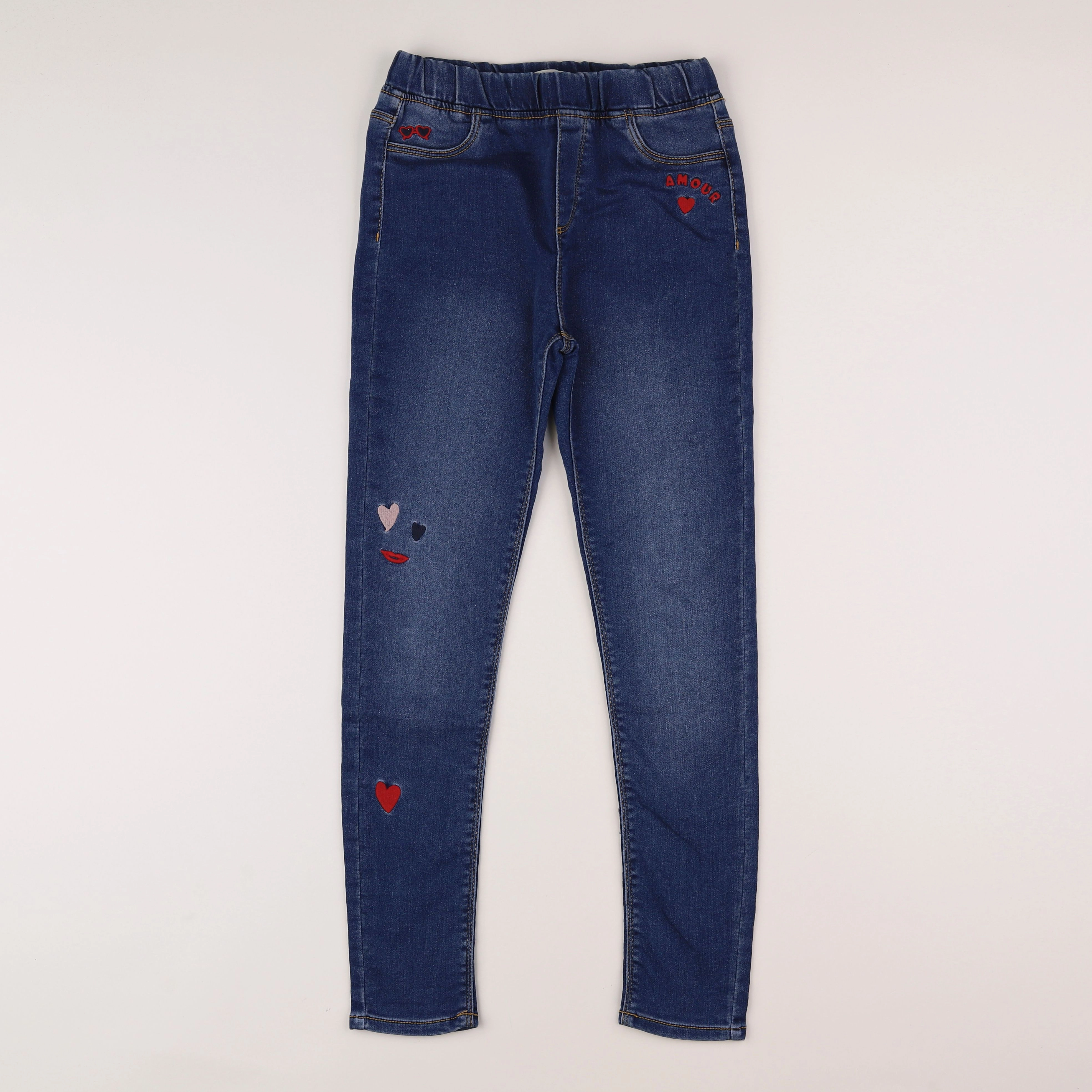 Vertbaudet - jegging bleu - 12 ans