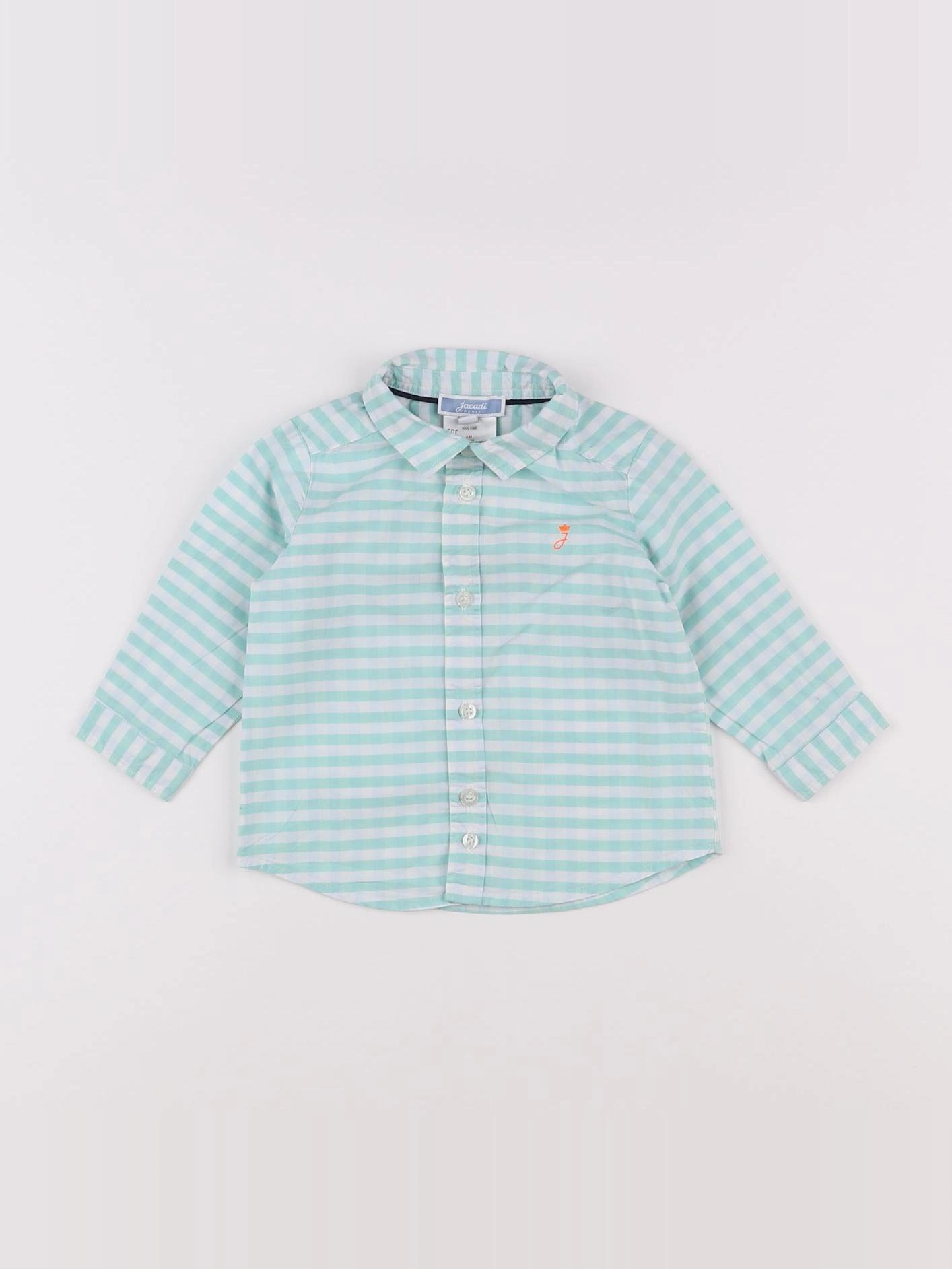 Jacadi - chemise vert - 6 mois