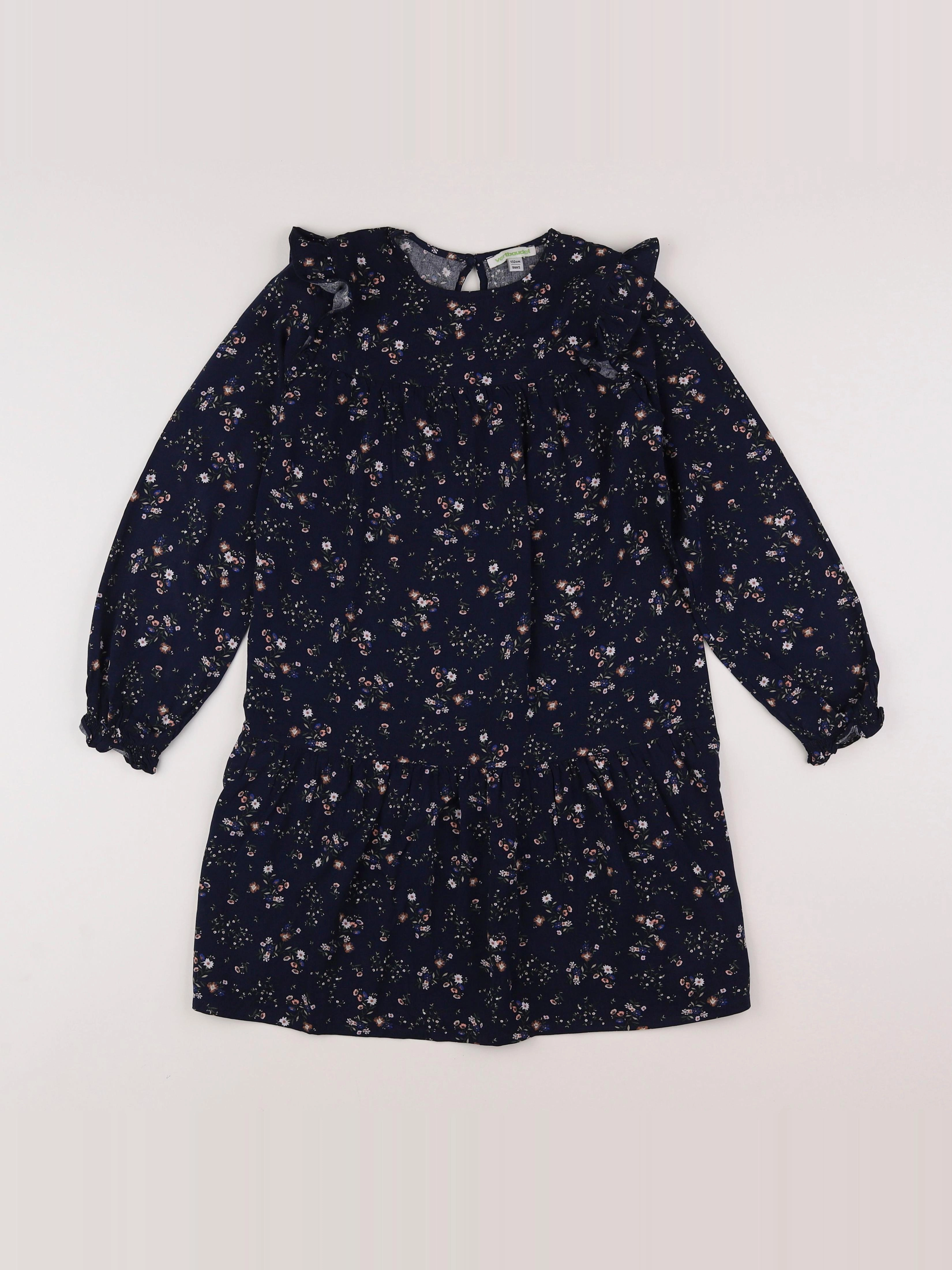 Vertbaudet - robe bleu - 9 ans