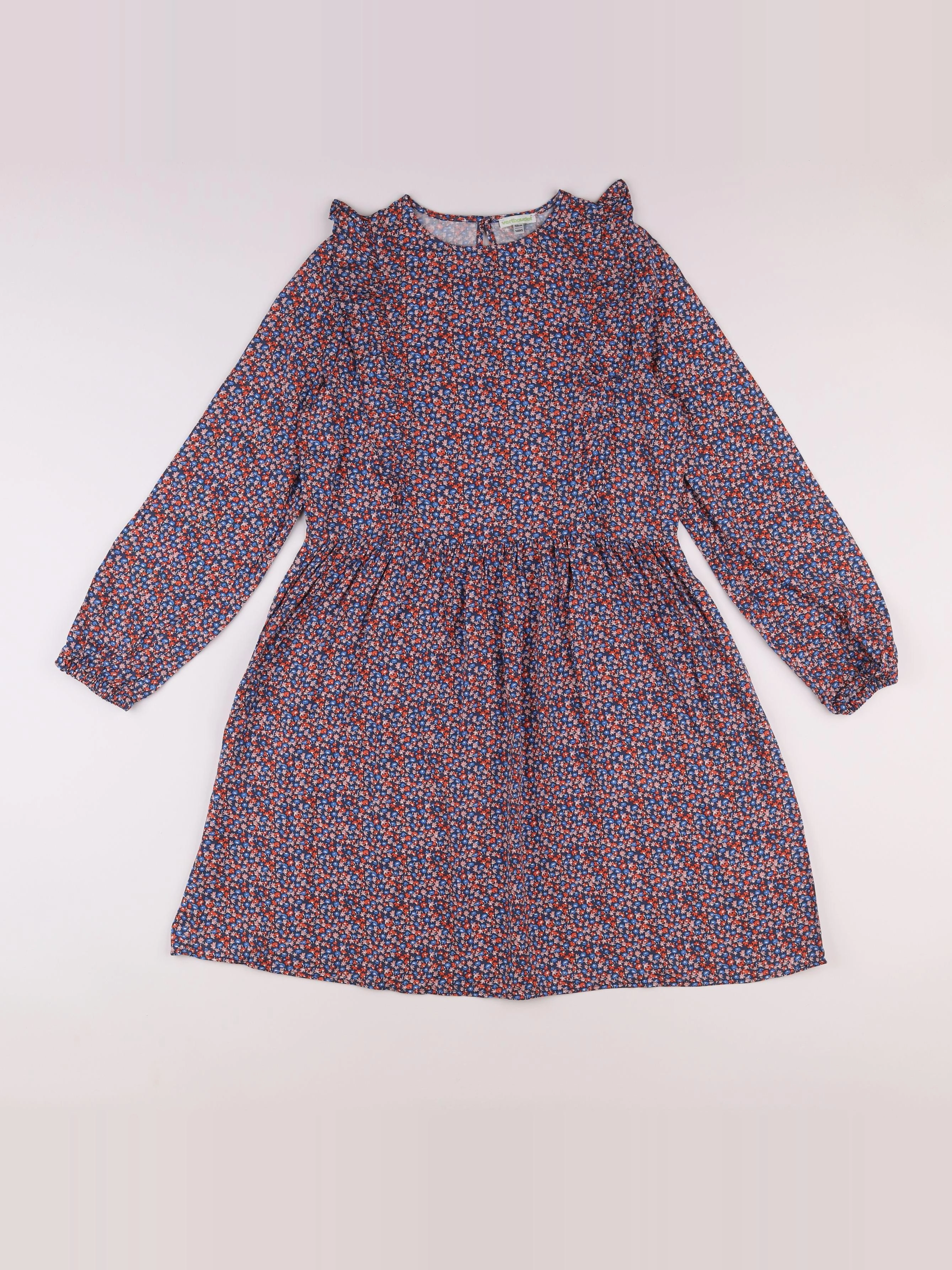 Vertbaudet - robe bleu - 14 ans