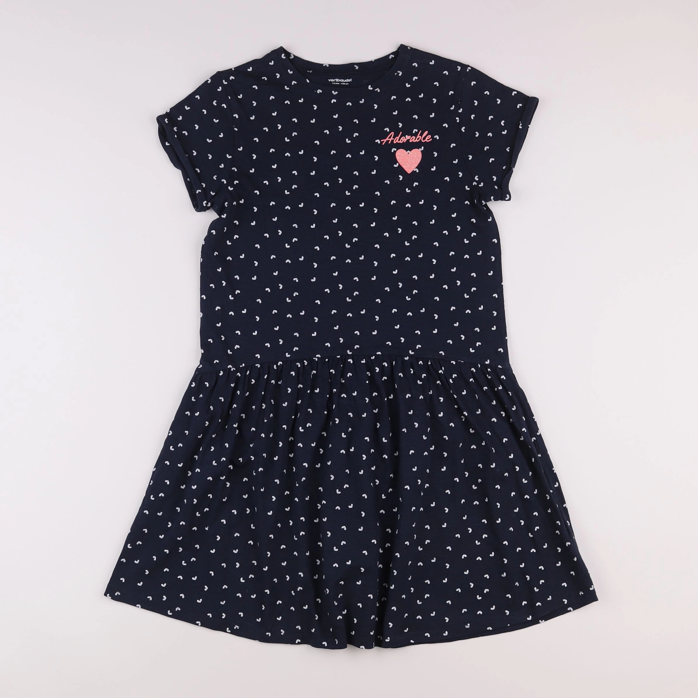 Vertbaudet - robe bleu - 12 ans