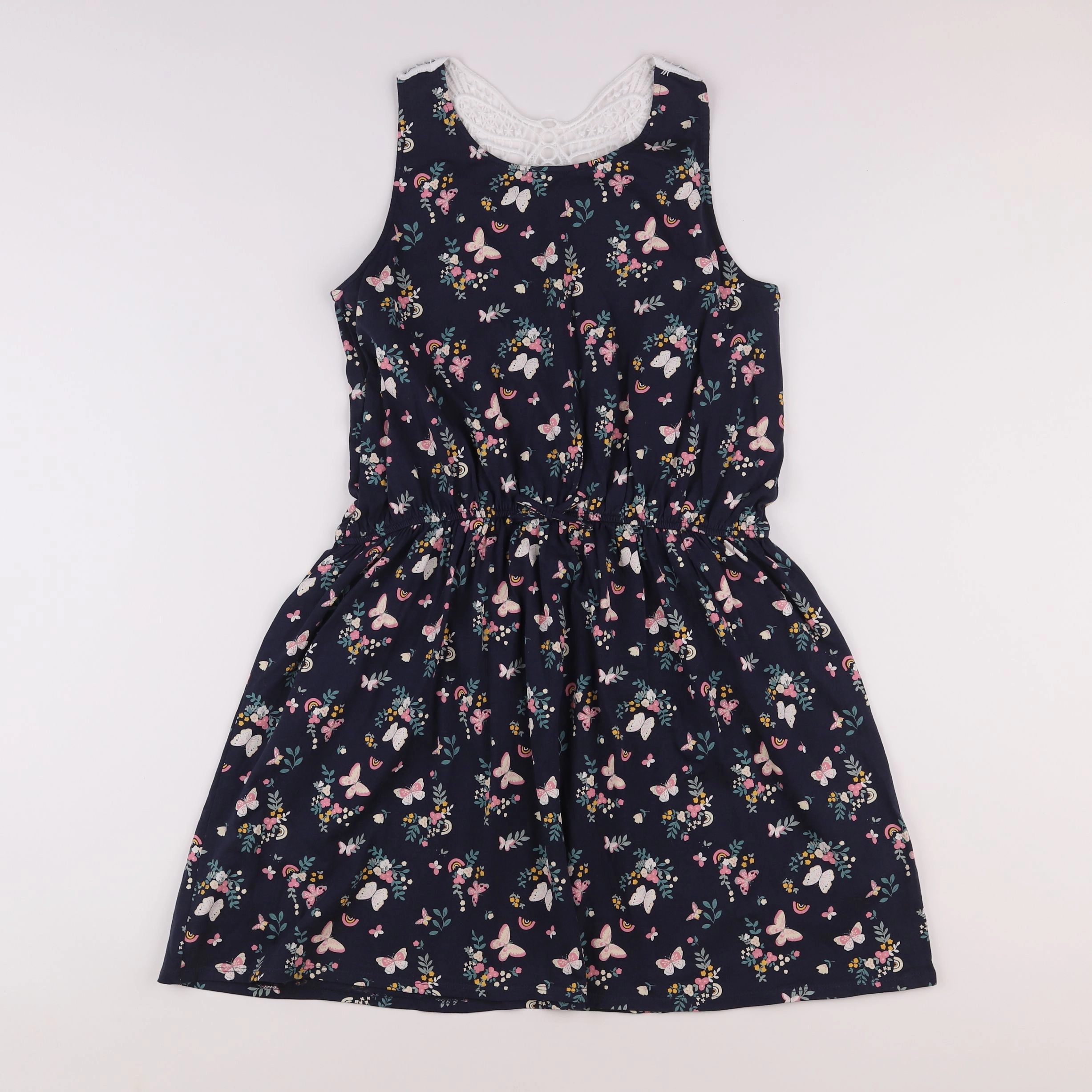 Vertbaudet - robe bleu - 14 ans