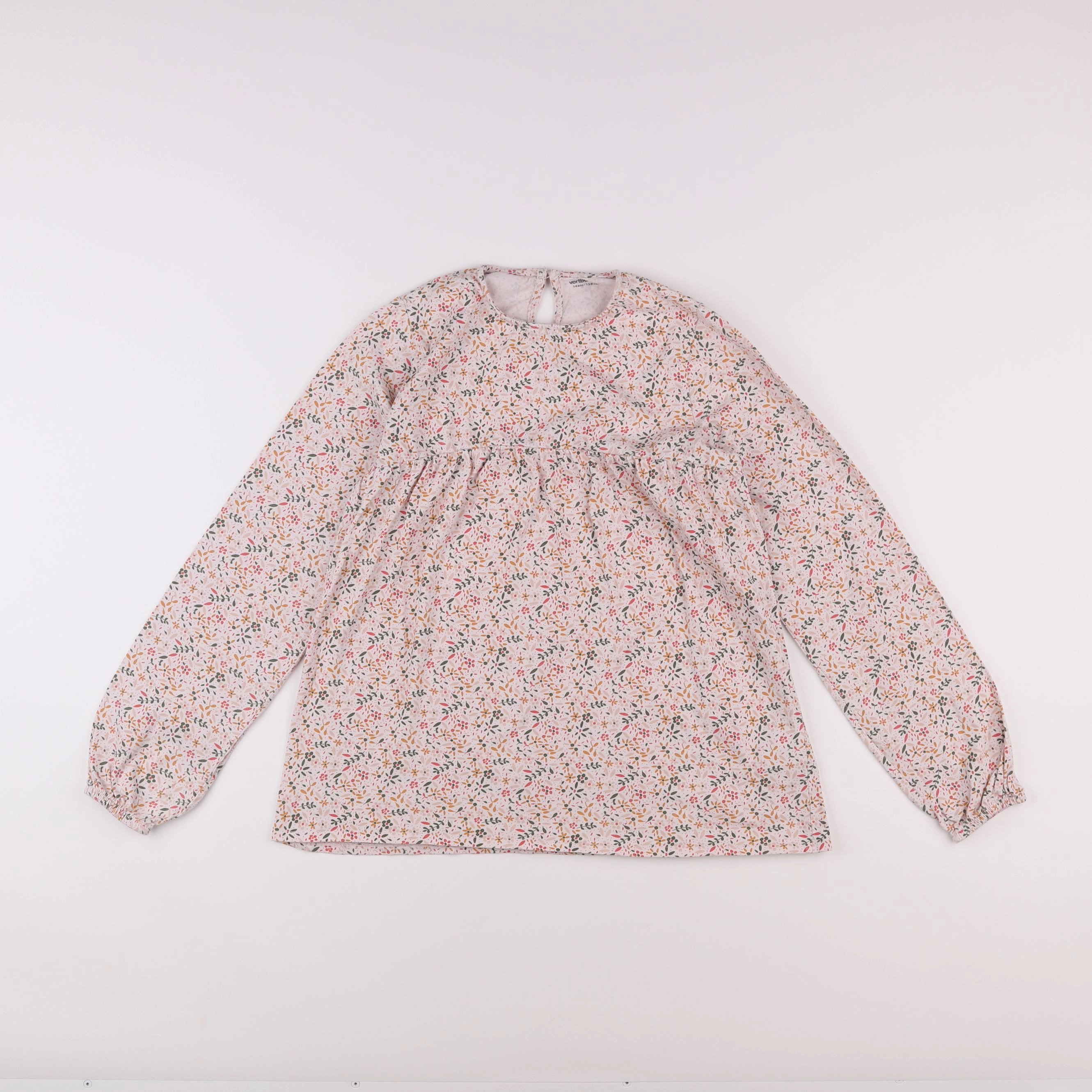 Vertbaudet - tee-shirt blanc - 14 ans