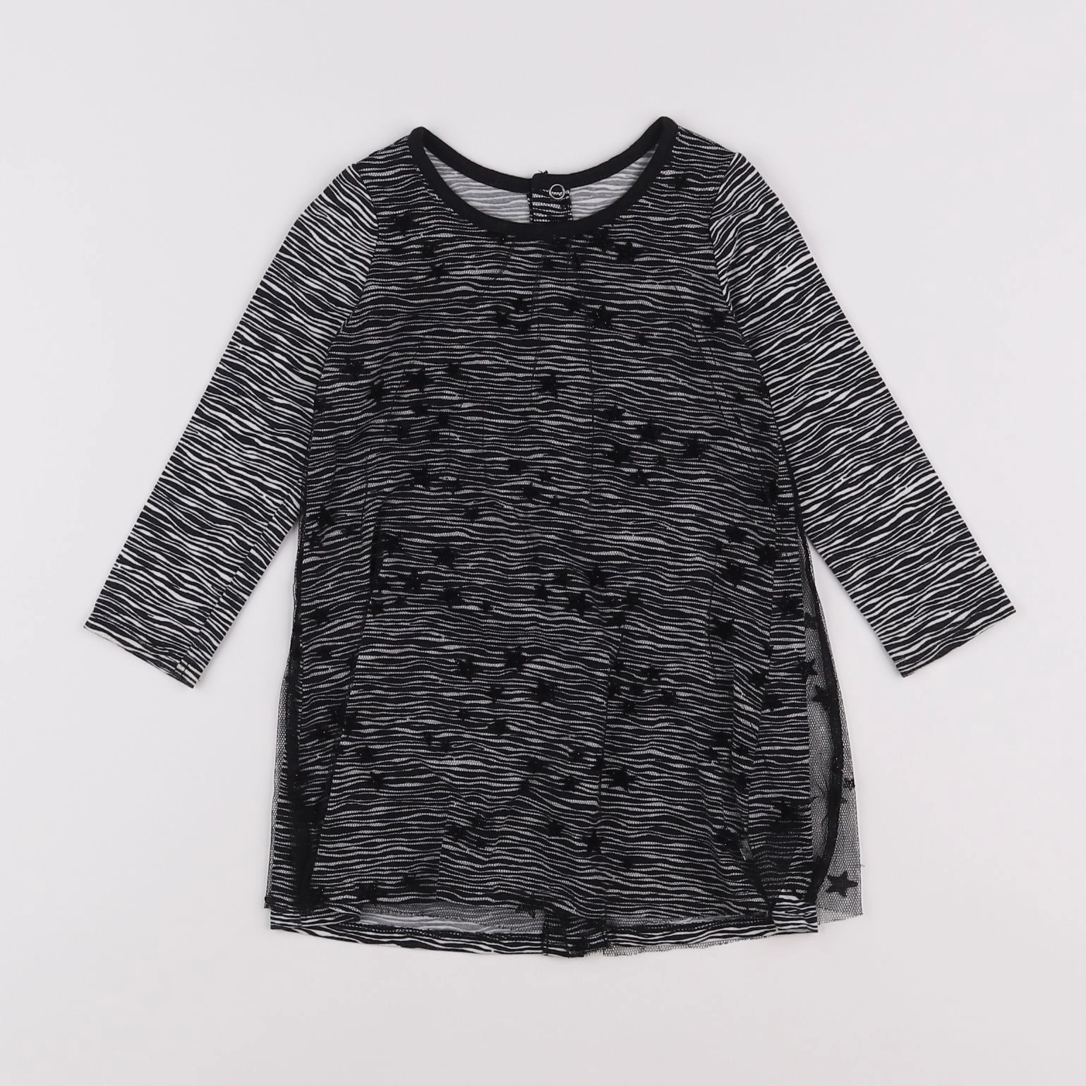 IKKS - robe noir - 18 mois