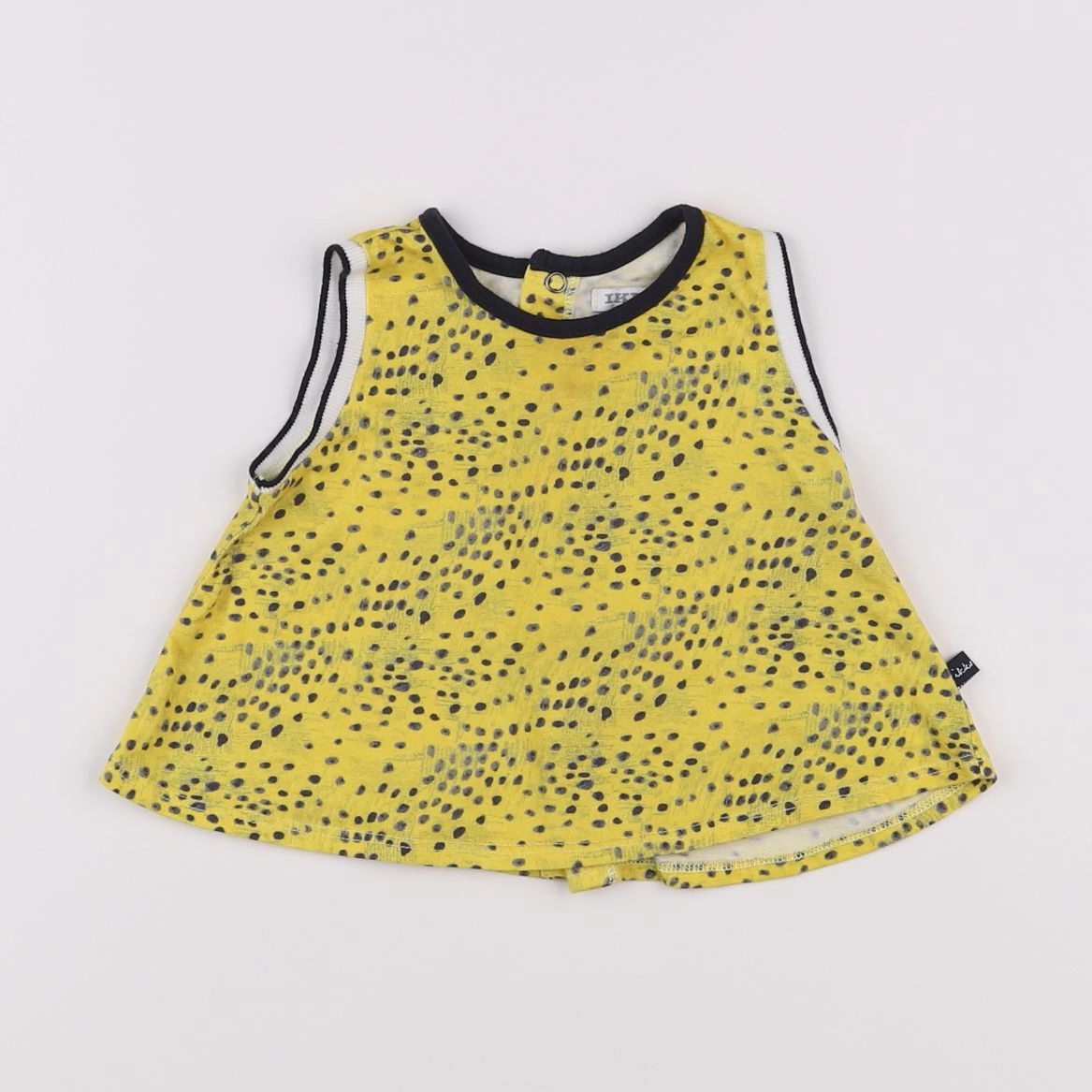 IKKS - blouse jaune - 12 mois
