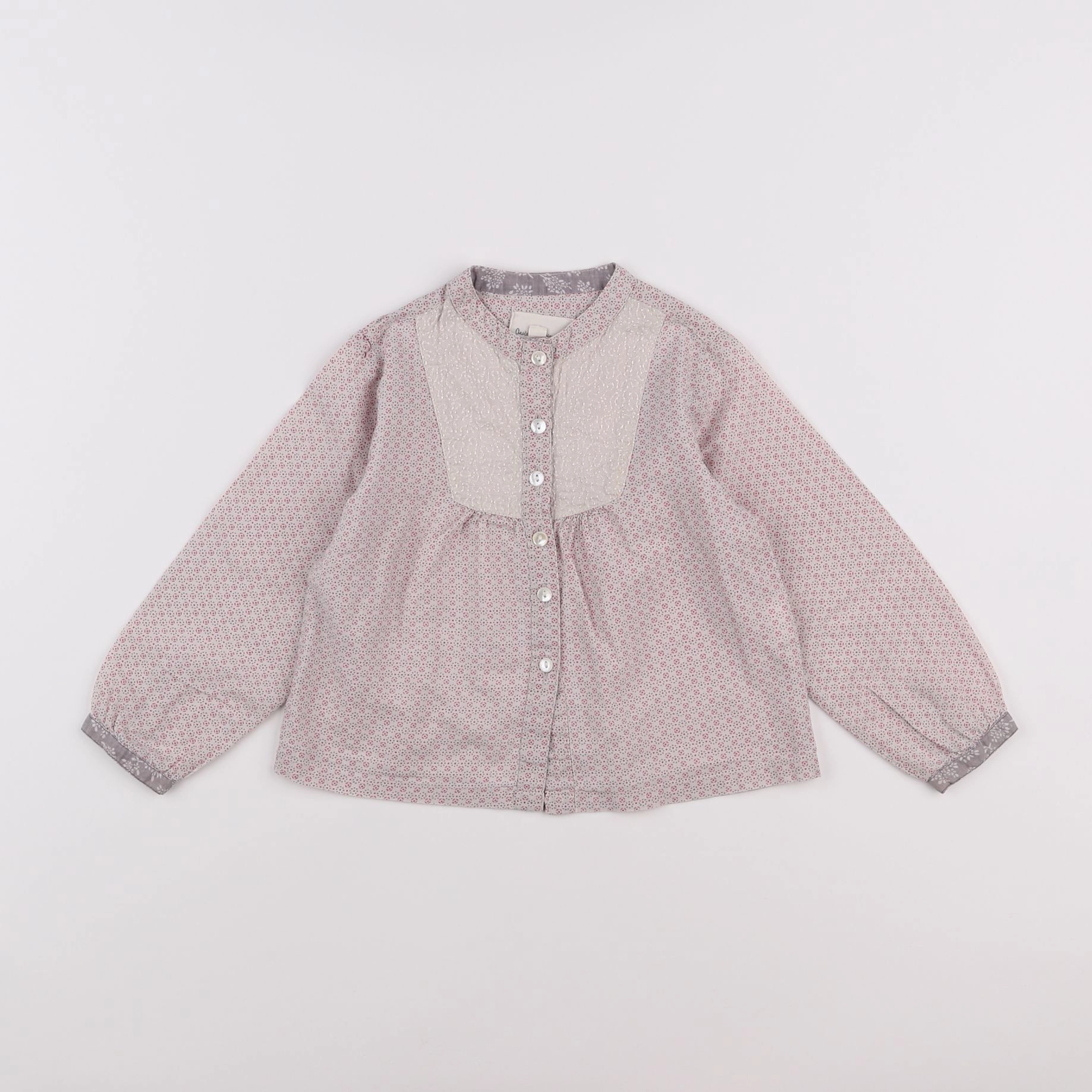 Arsène et les pipelettes - blouse multicolore - 3 ans