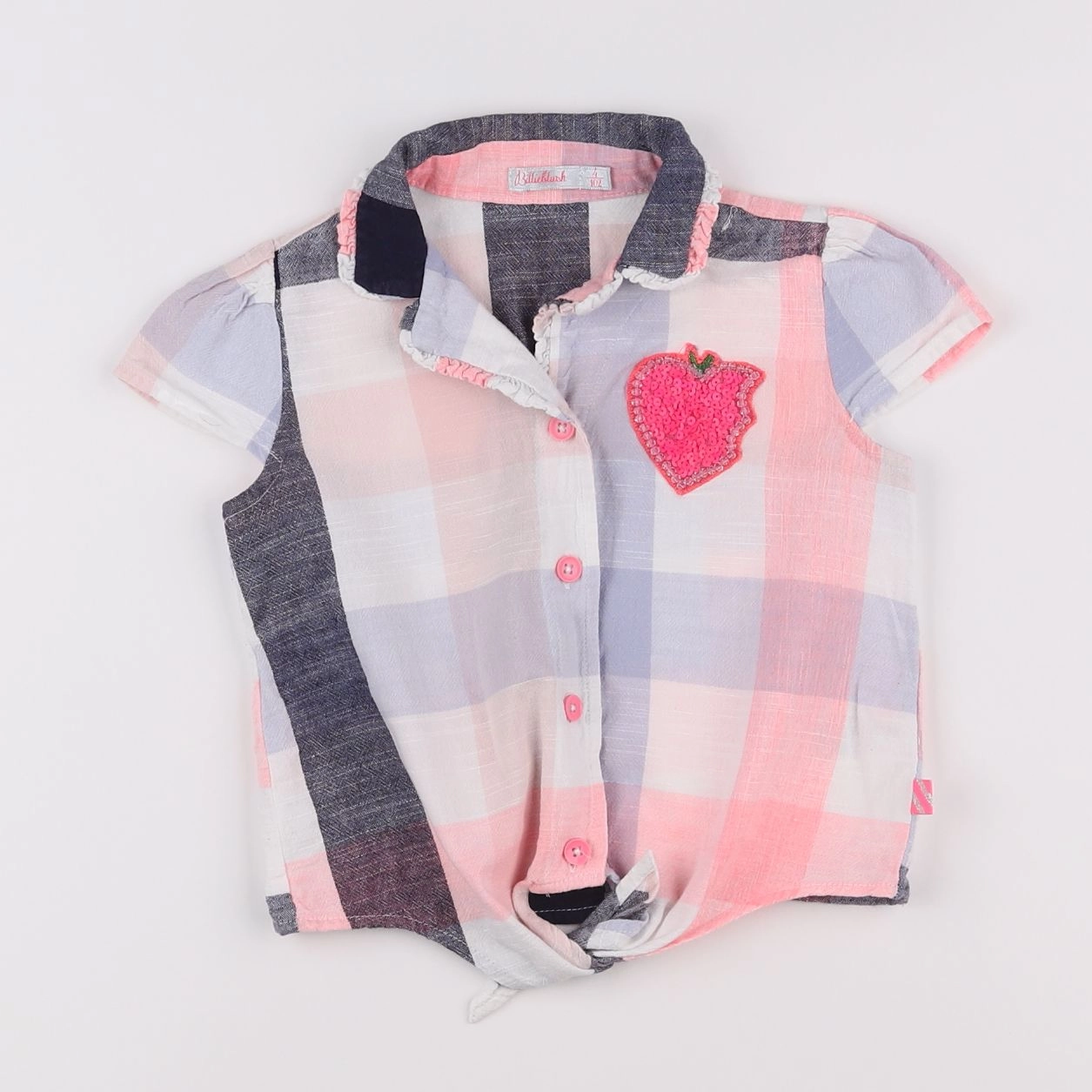 Billie Blush - chemise multicolore - 4 ans