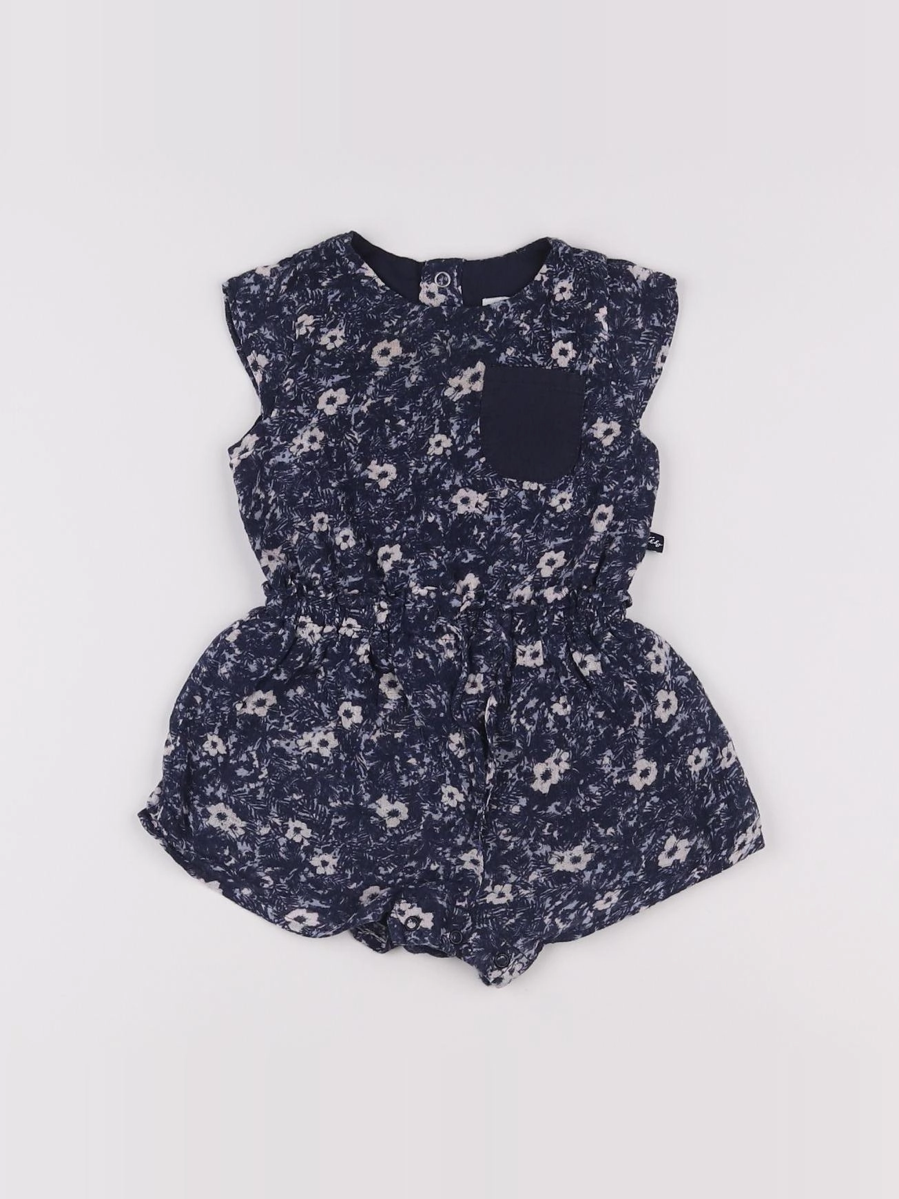 IKKS - combinaison bleu - 6 mois