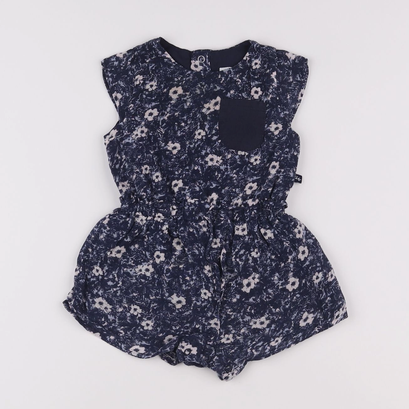 IKKS - combinaison bleu - 6 mois