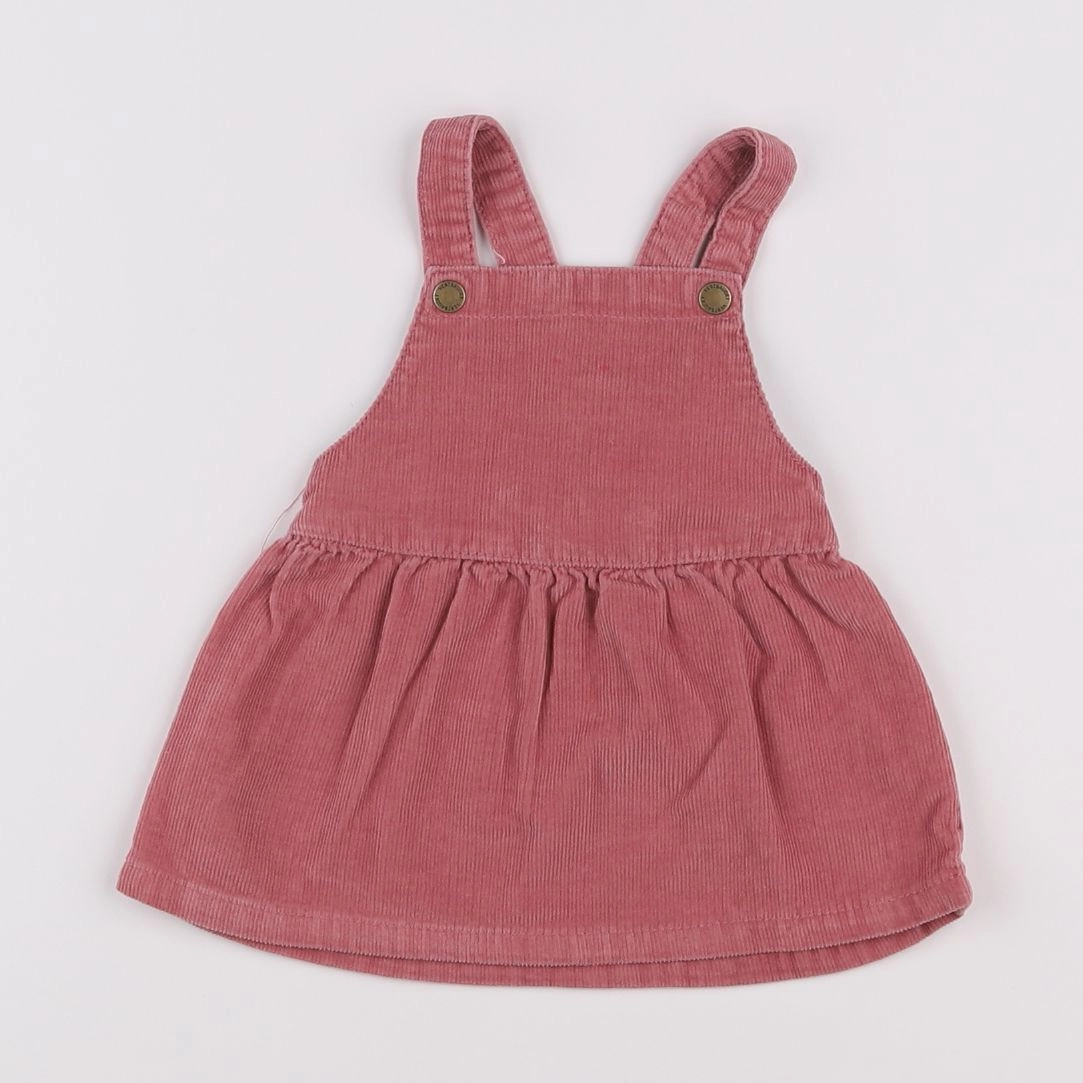 Vertbaudet - robe rose - 6 mois