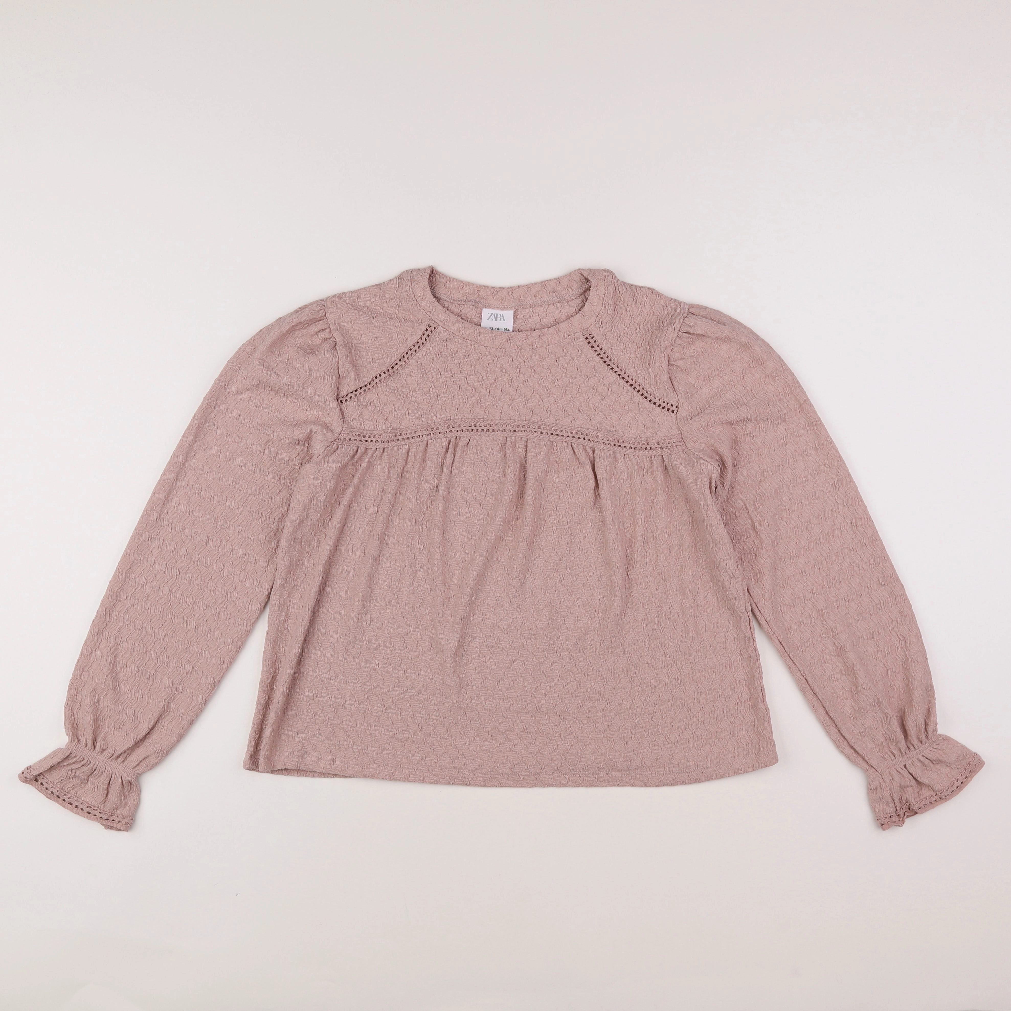 Zara - blouse rose - 13/14 ans