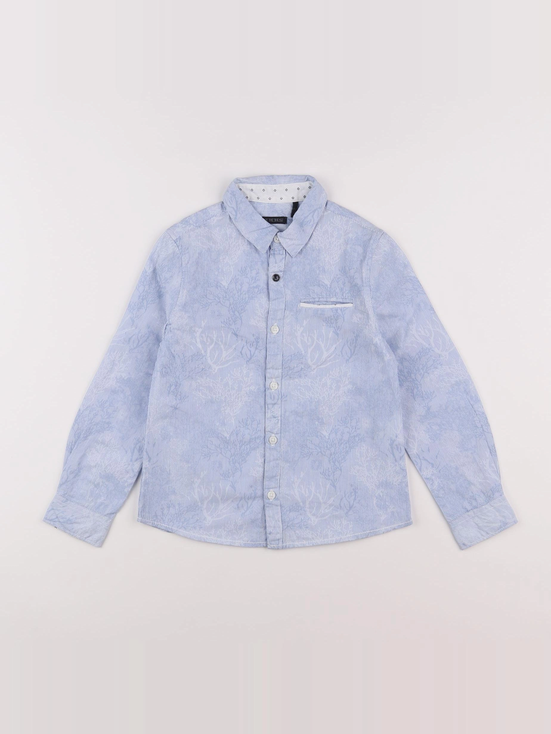 IKKS - chemise bleu - 5 ans
