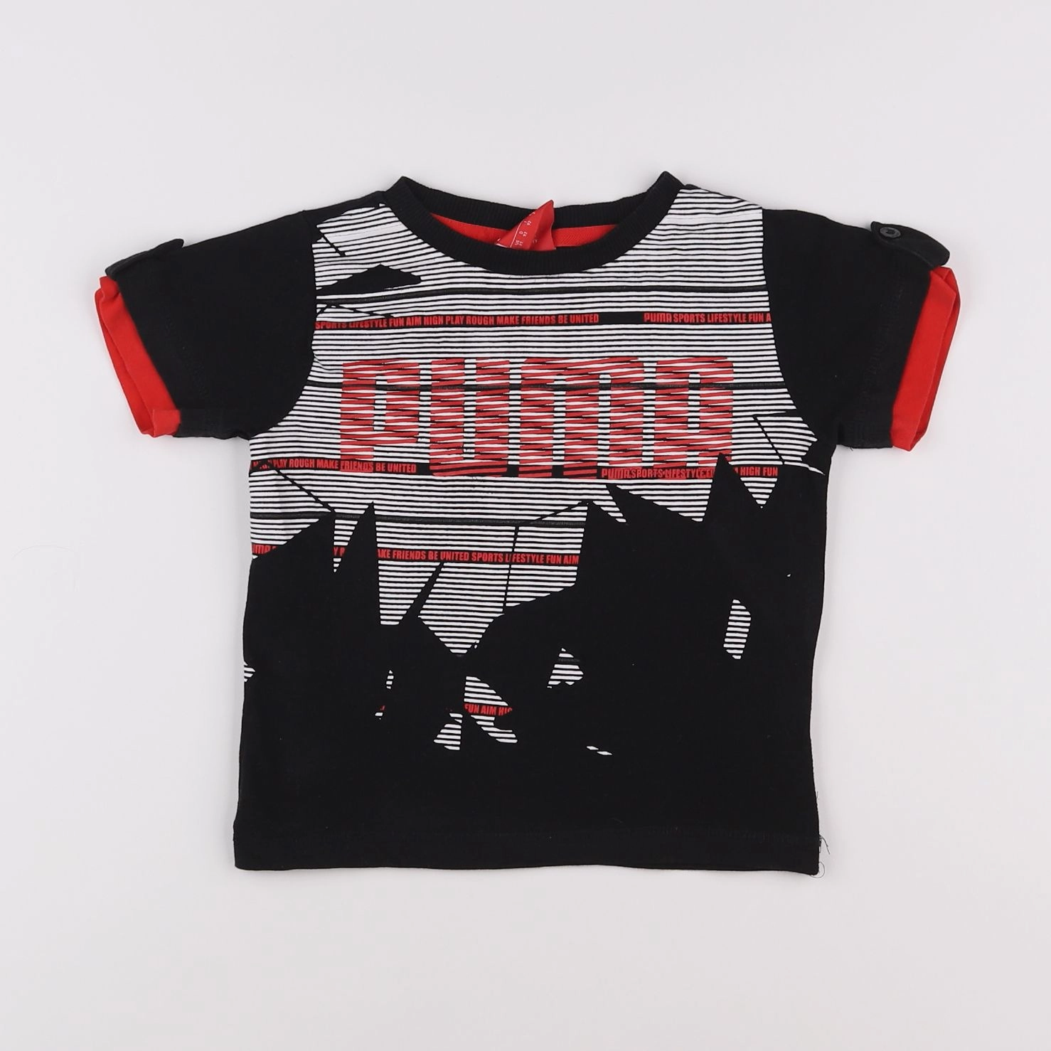 Puma - tee-shirt multicolore - 2 ans