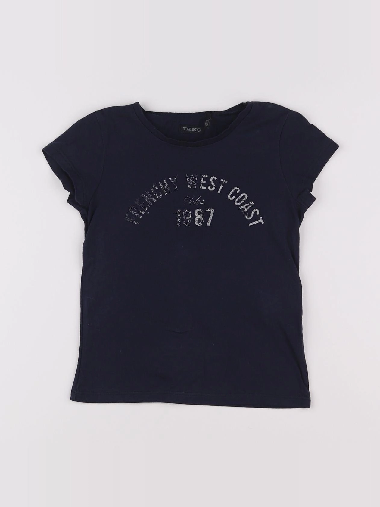 IKKS - tee-shirt bleu - 4 ans
