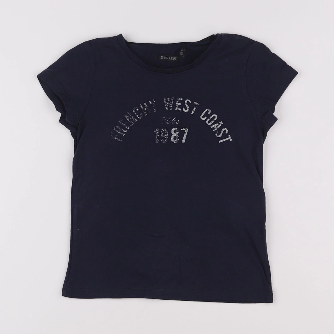 IKKS - tee-shirt bleu - 4 ans