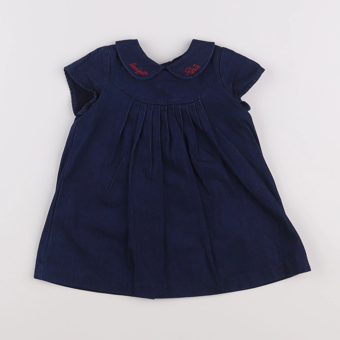 Jacadi - robe bleu - 12 mois
